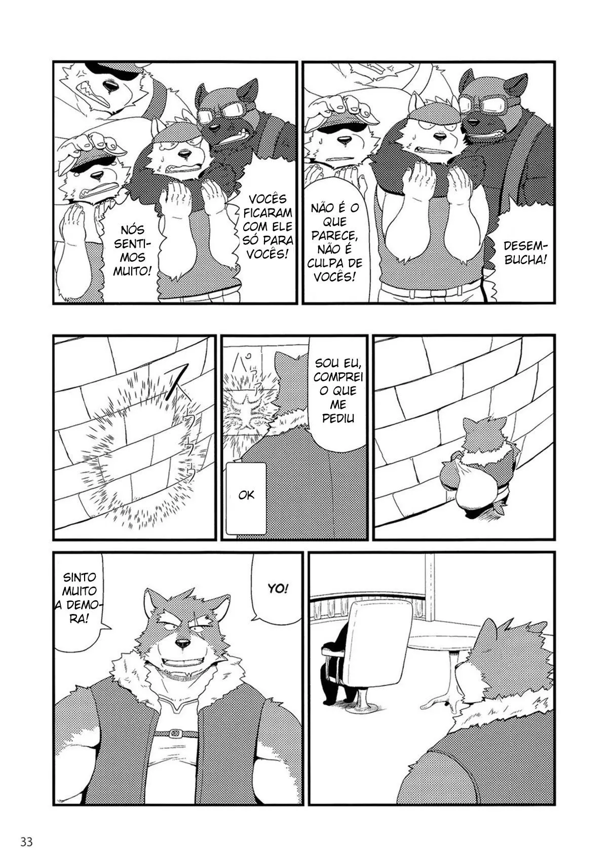 O Chefe e o Pedido Secreto Hentai – Página 34