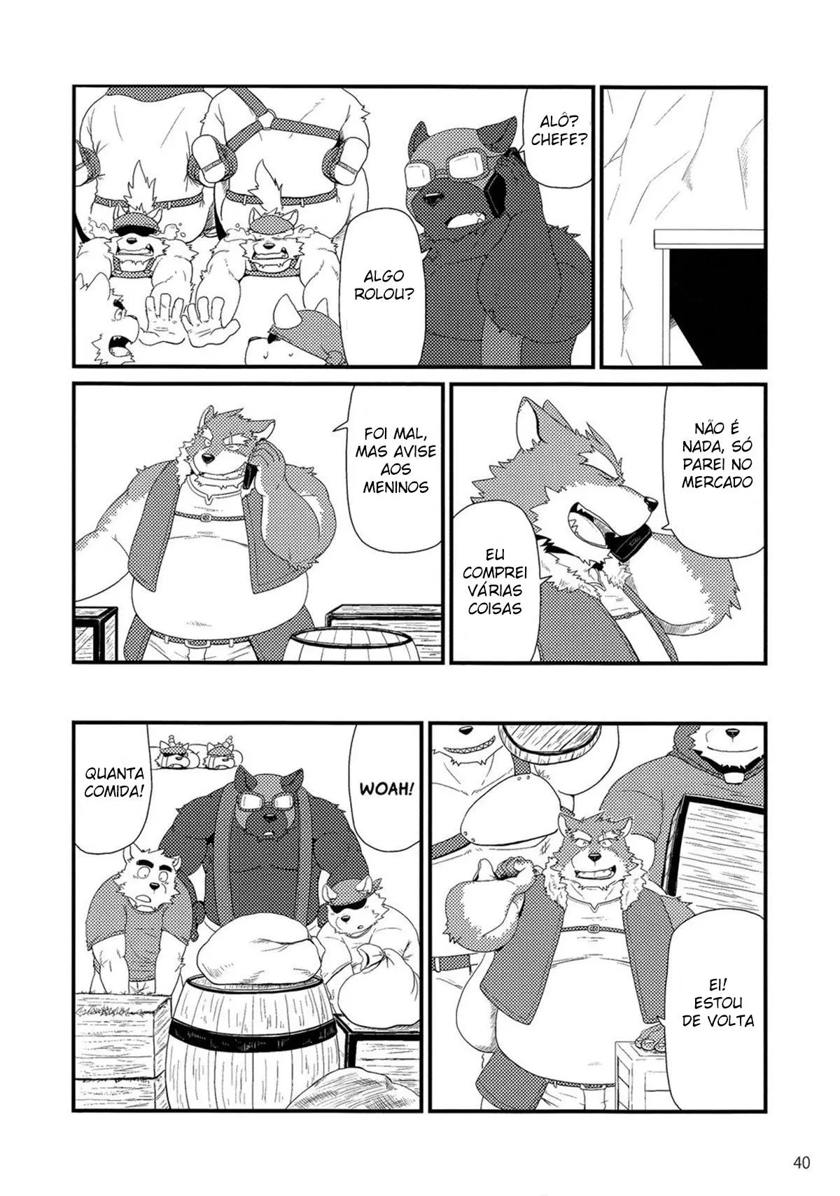 O Chefe e o Pedido Secreto Hentai – Página 41