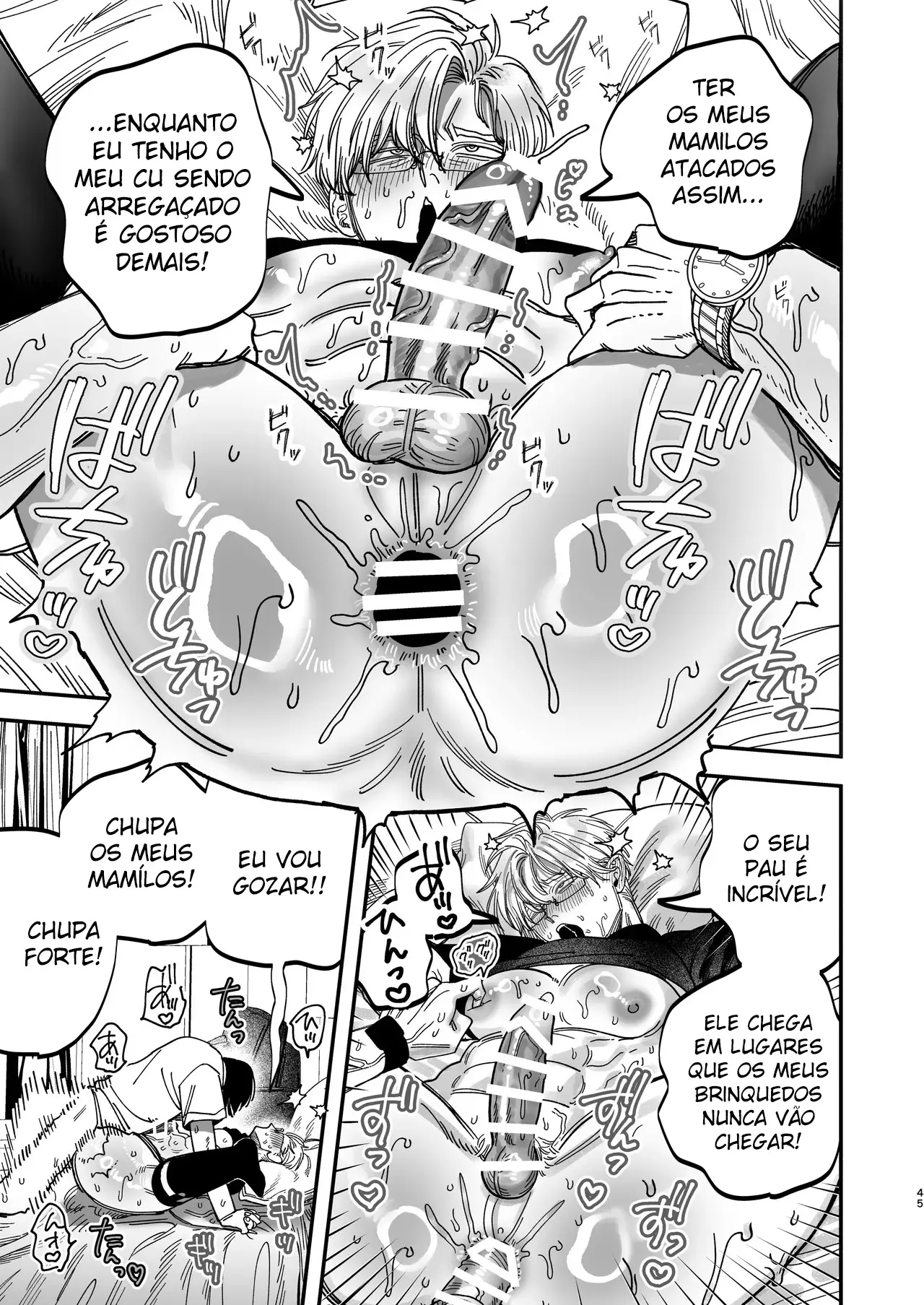 O Cirurgião Forte e Estoico Ficou Obcecado Pelo Pau do Jovem Enfermeiro! Hentai – Página 45