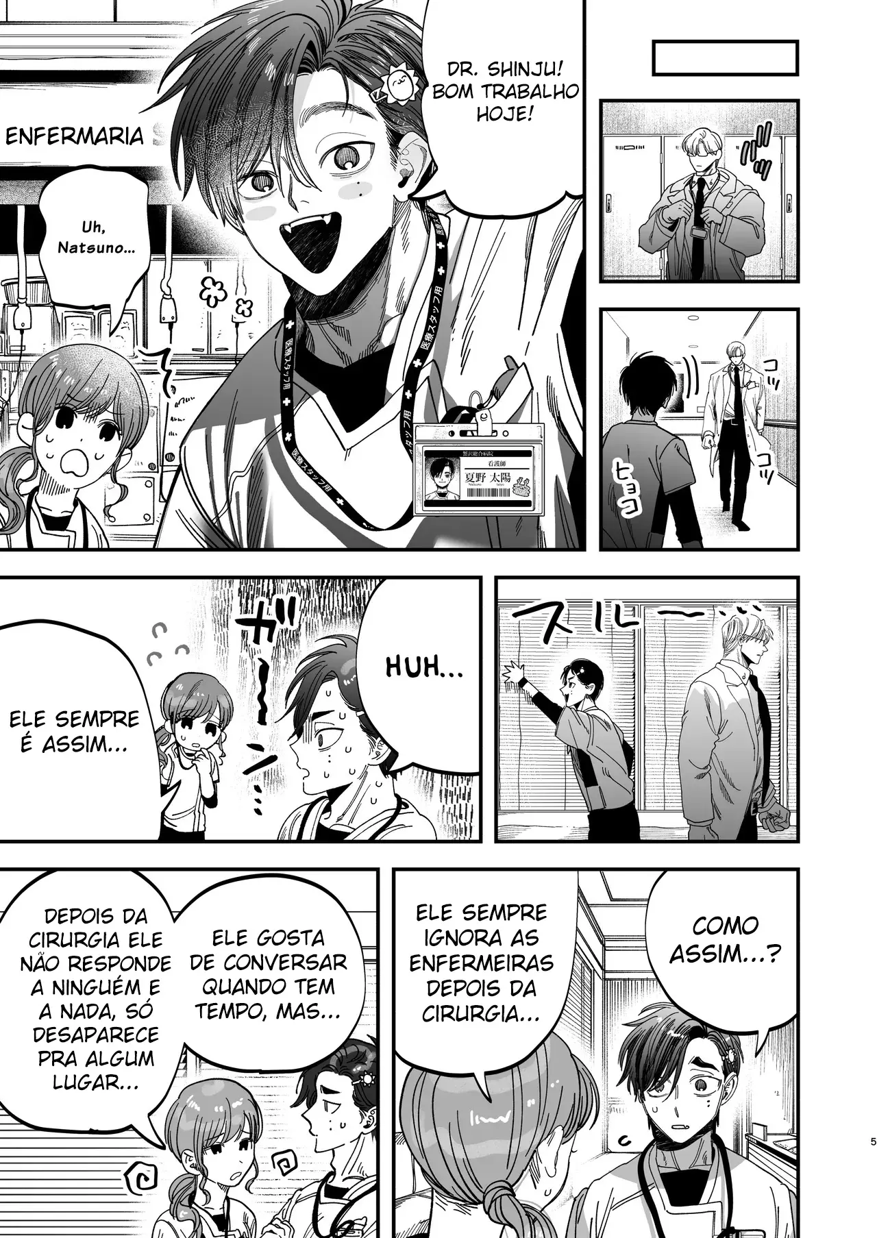 O Cirurgião Forte e Estoico Ficou Obcecado Pelo Pau do Jovem Enfermeiro! Hentai – Página 6