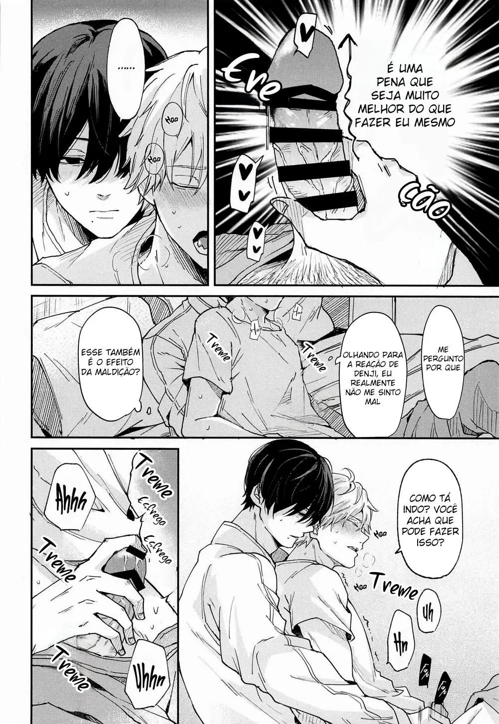 O Demônio da Ejaculação: Ele Deve Gozar Fora ou Gozar Dentro? Hentai – Página 15