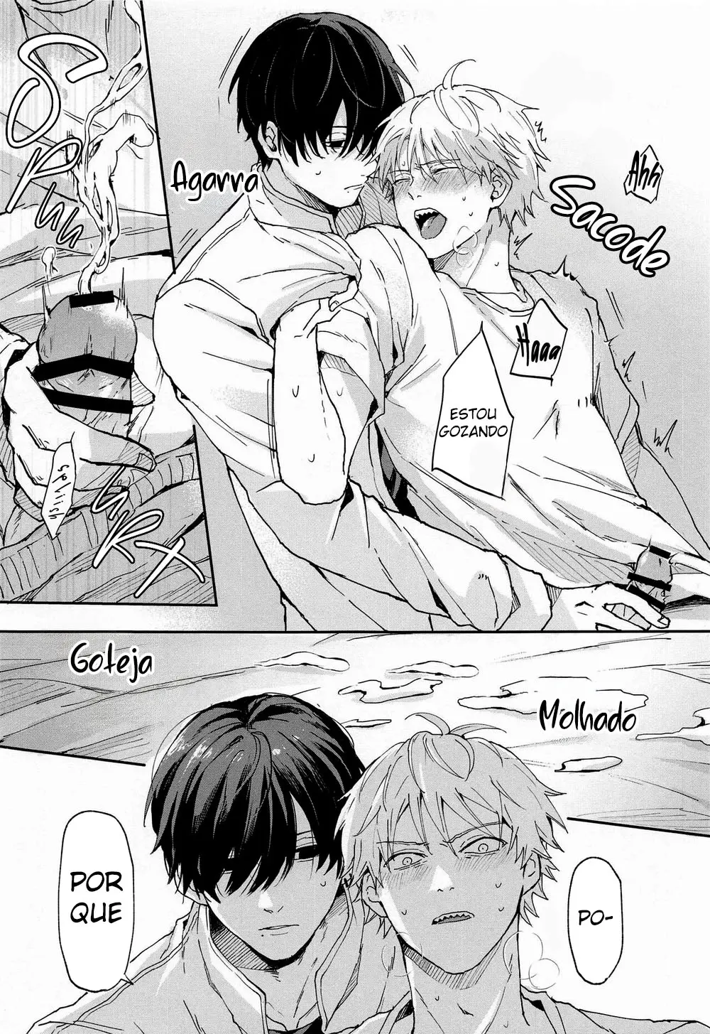 O Demônio da Ejaculação: Ele Deve Gozar Fora ou Gozar Dentro? Hentai – Página 16