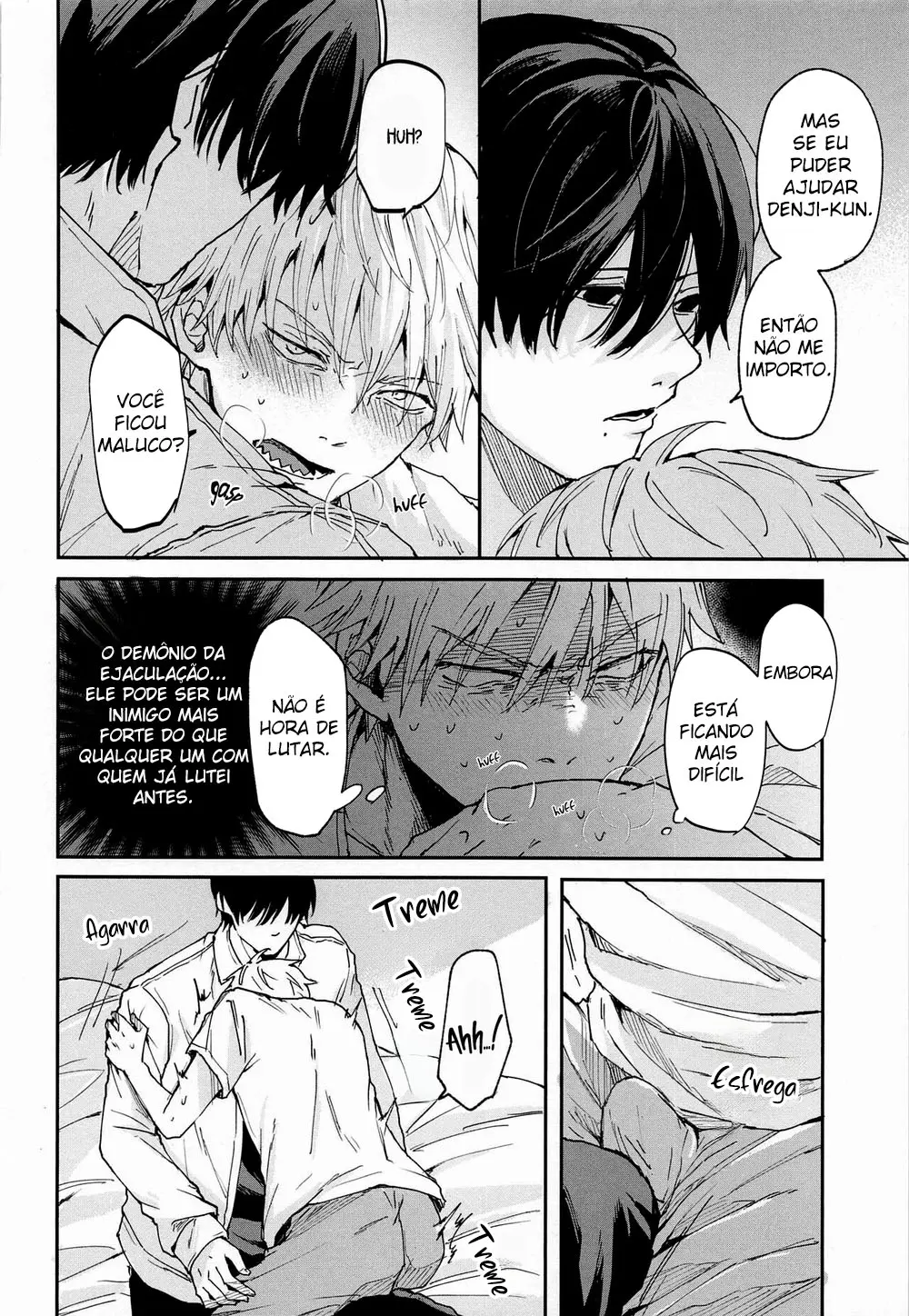 O Demônio da Ejaculação: Ele Deve Gozar Fora ou Gozar Dentro? Hentai – Página 19