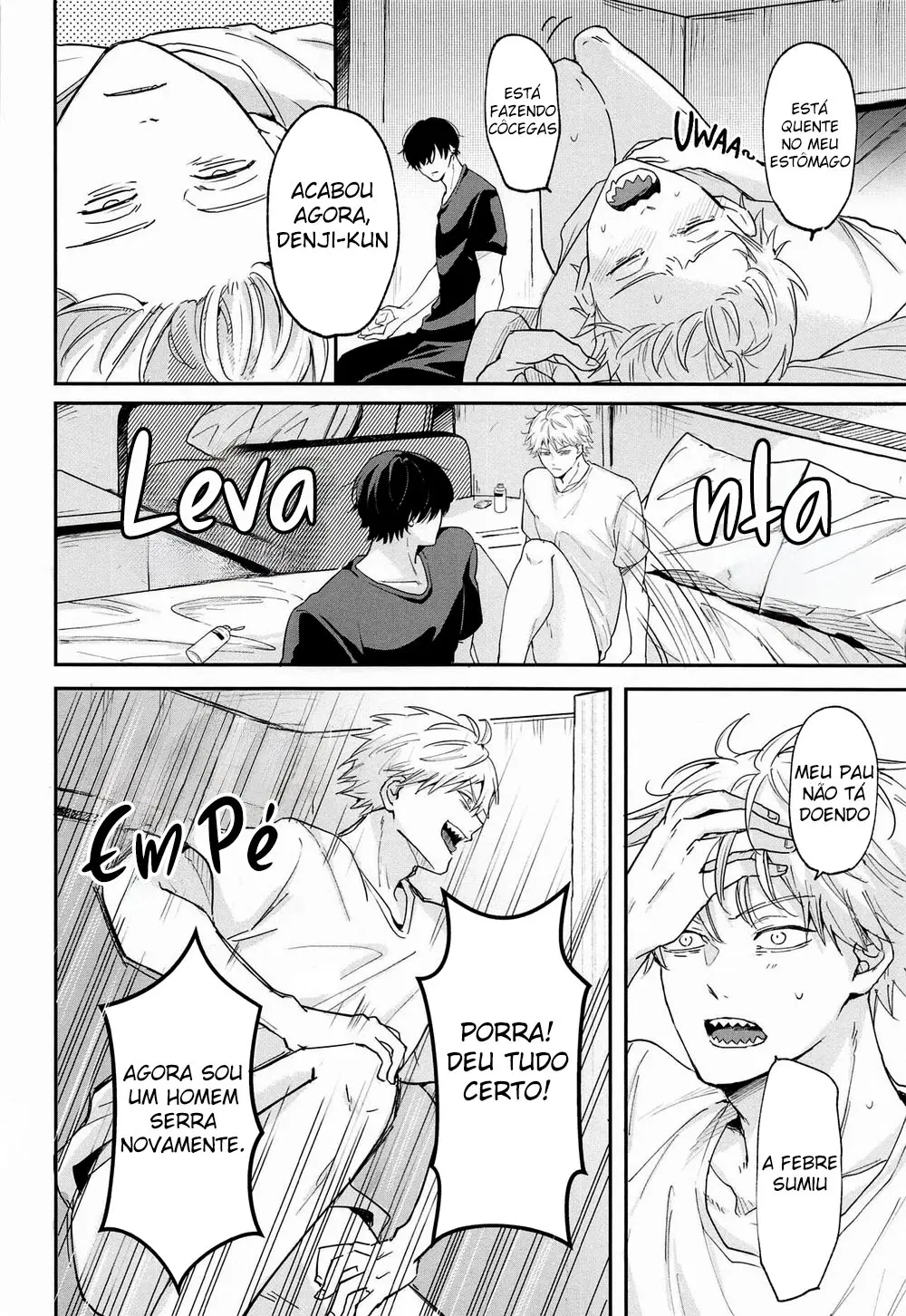 O Demônio da Ejaculação: Ele Deve Gozar Fora ou Gozar Dentro? Hentai – Página 33