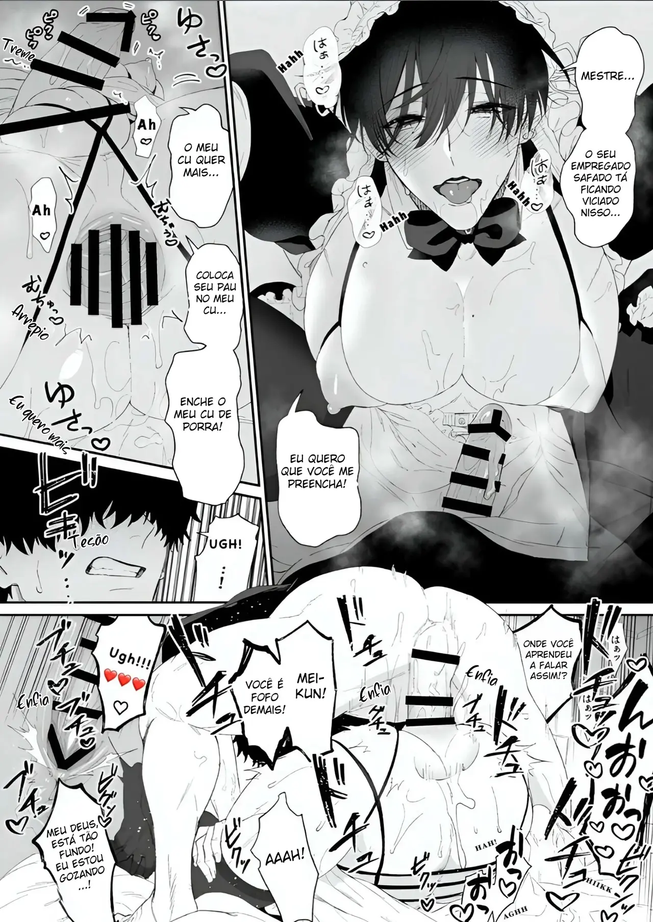 O Empregado Mei ~ Alivio Da Ereção Matinal Hentai – Página 16