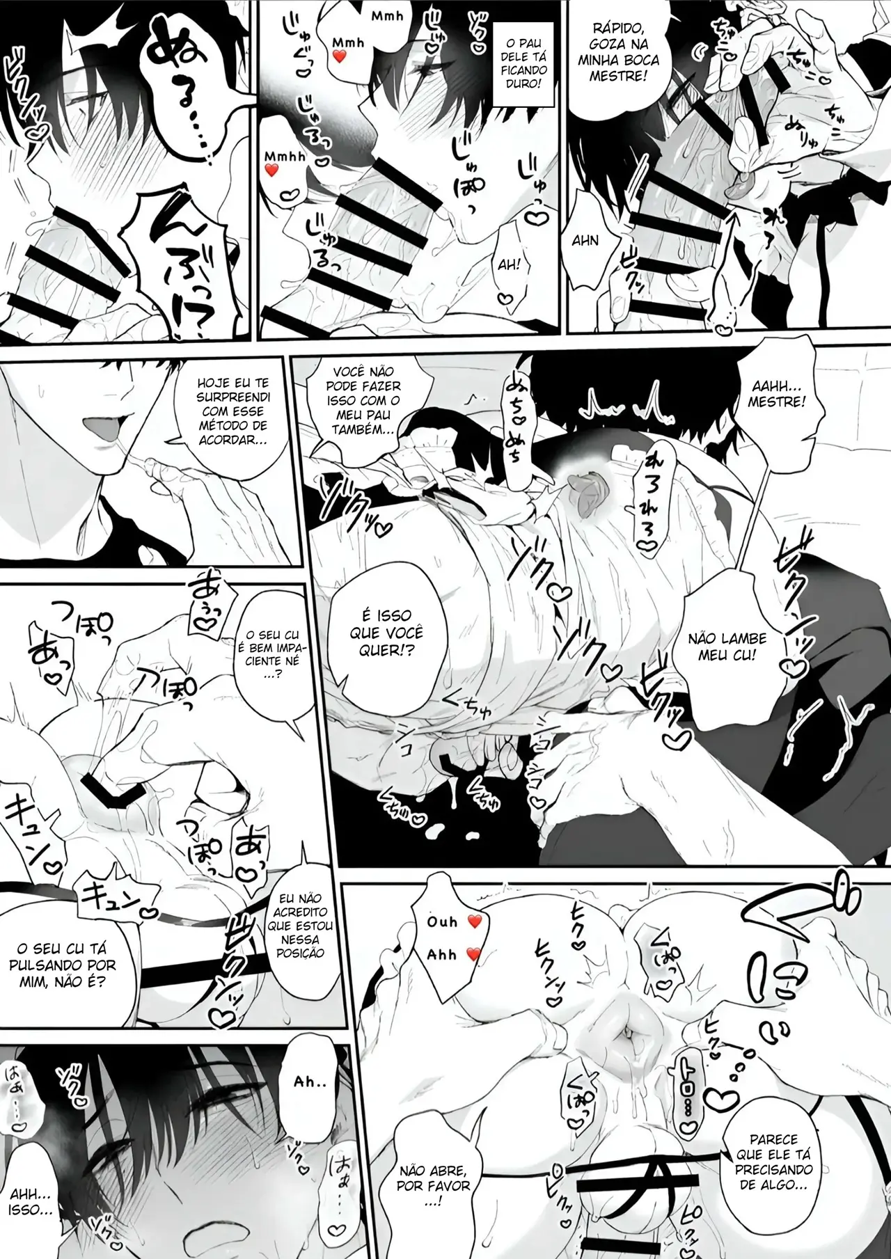 O Empregado Mei ~ Alivio Da Ereção Matinal Hentai – Página 6