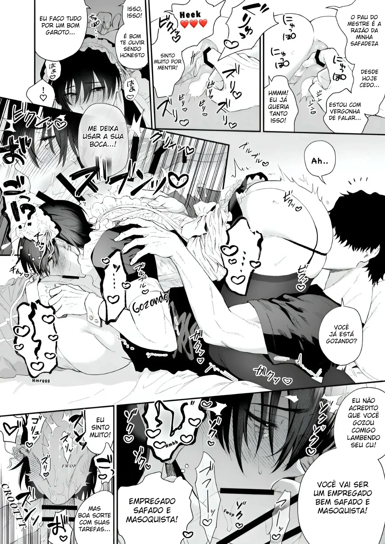 O Empregado Mei ~ Alivio Da Ereção Matinal Hentai – Página 9