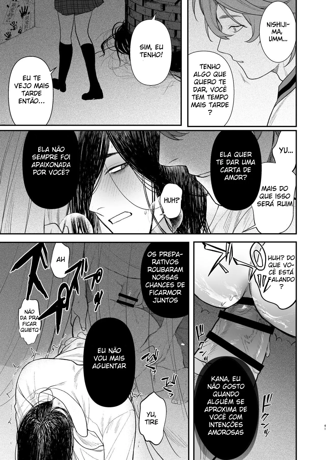 O Festival Escolar é um Ambiente Para Foder Hentai – Página 42