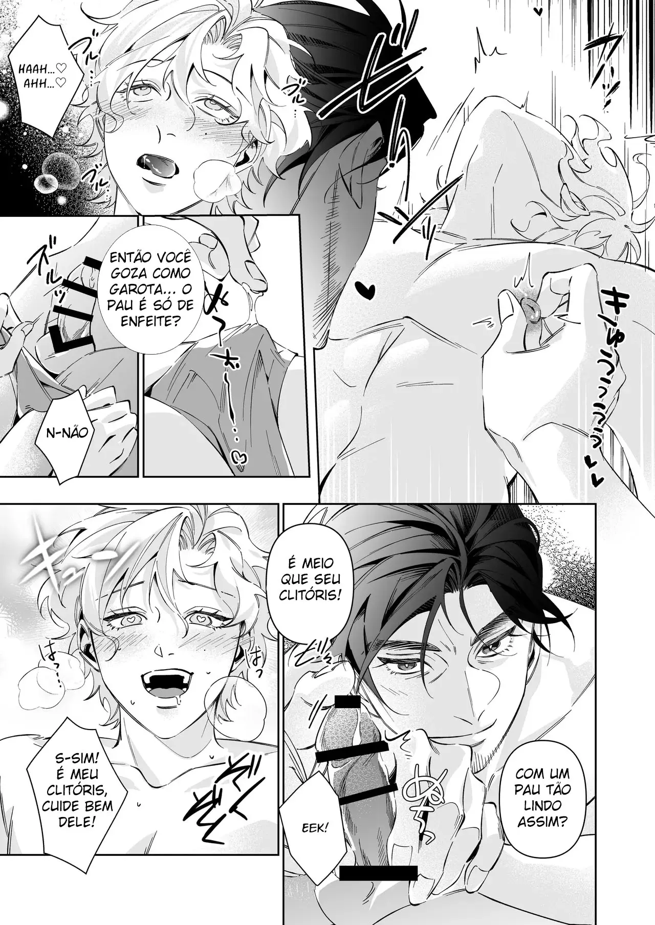 O Garoto de Programa Quer Ser Amado Obsessivamente Por um Homem Hétero Mais Velho Hentai – Página 18