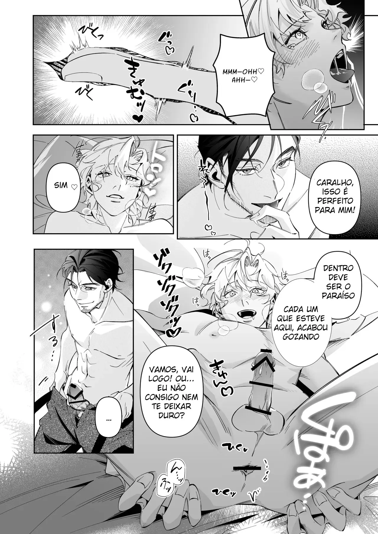 O Garoto de Programa Quer Ser Amado Obsessivamente Por um Homem Hétero Mais Velho Hentai – Página 21