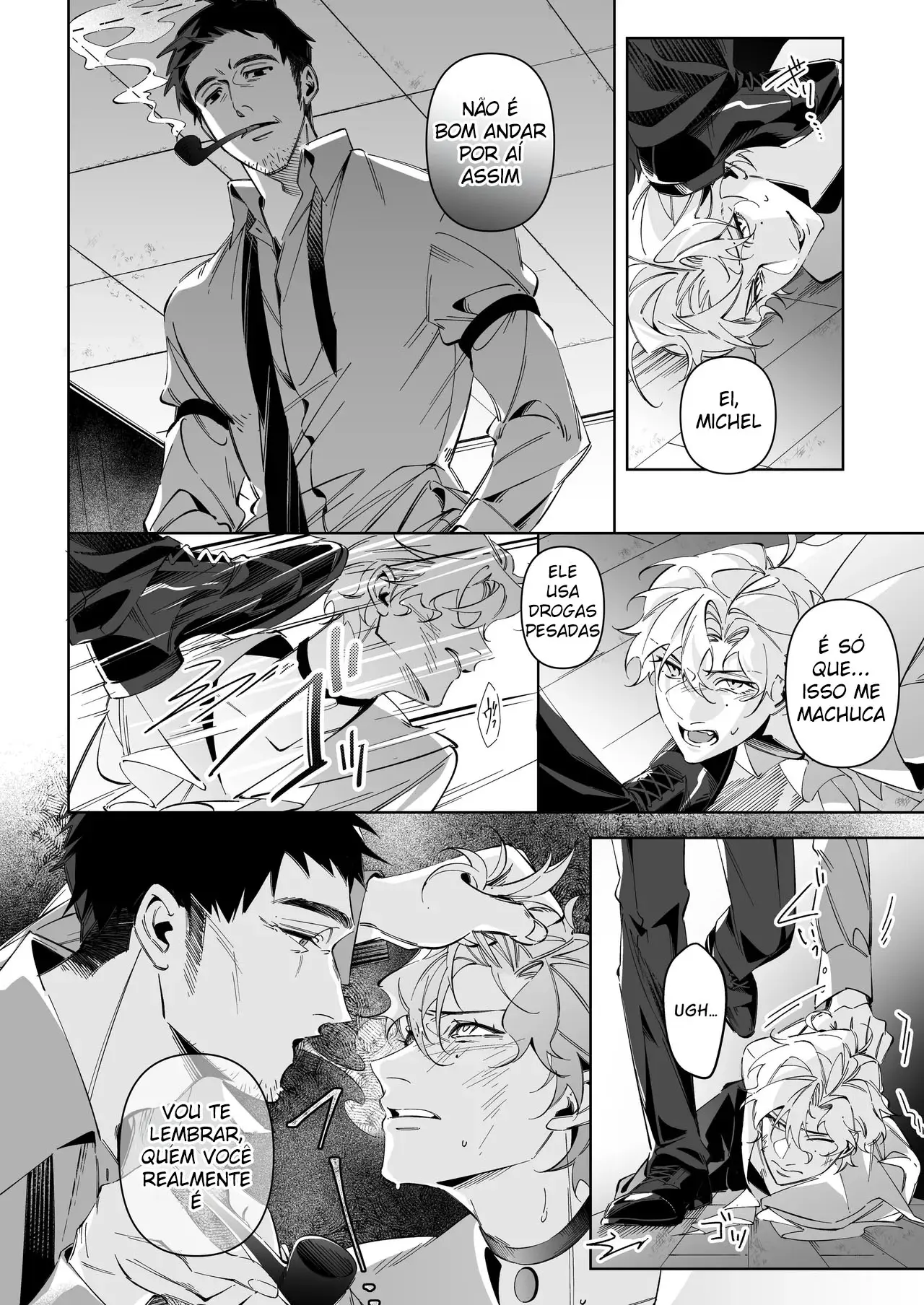 O Garoto de Programa Quer Ser Amado Obsessivamente Por um Homem Hétero Mais Velho Hentai – Página 7