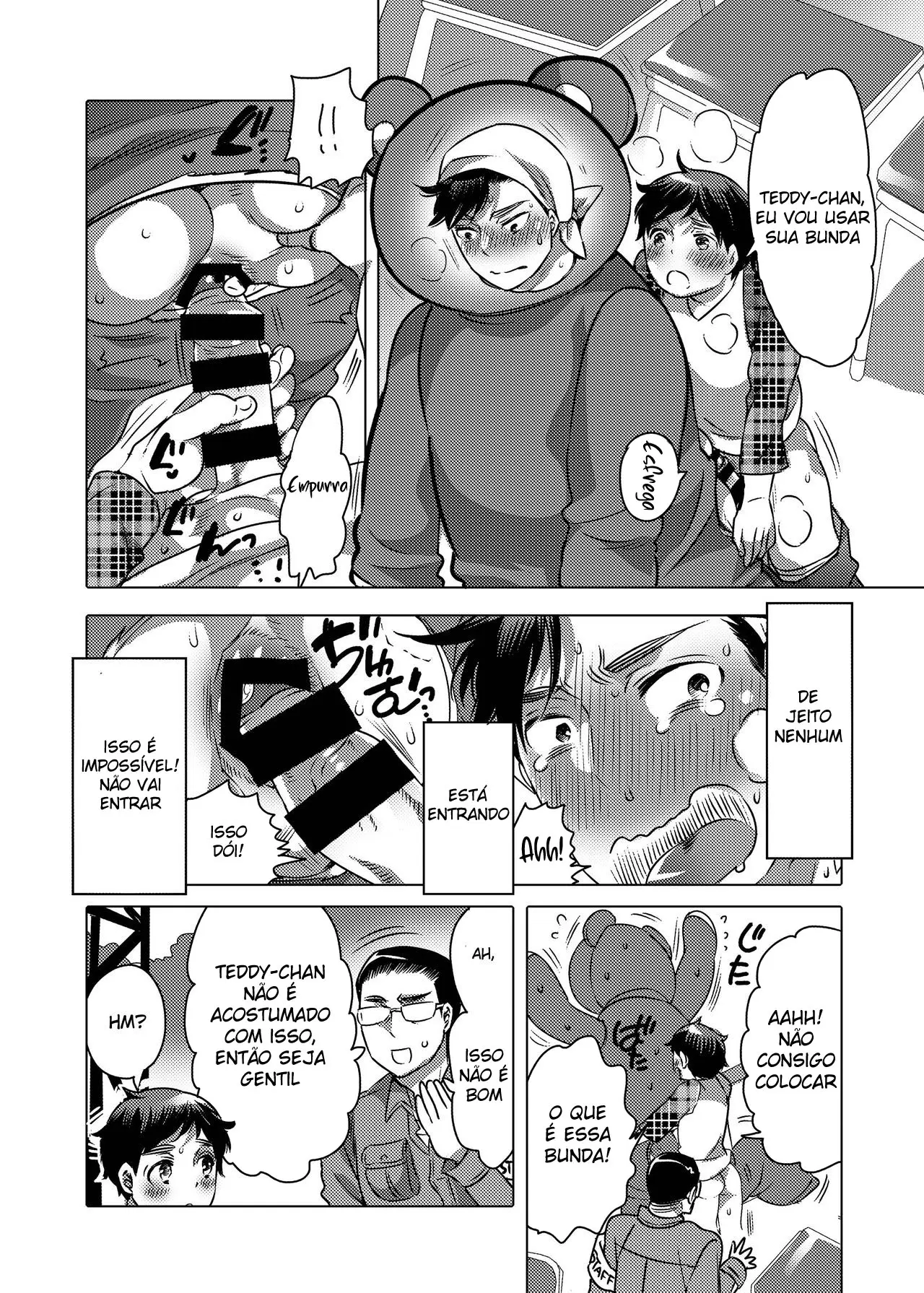 O Garoto do Meio Período Que Serve Como Buraco de Alívio Dentro da Fantasia Hentai – Página 11