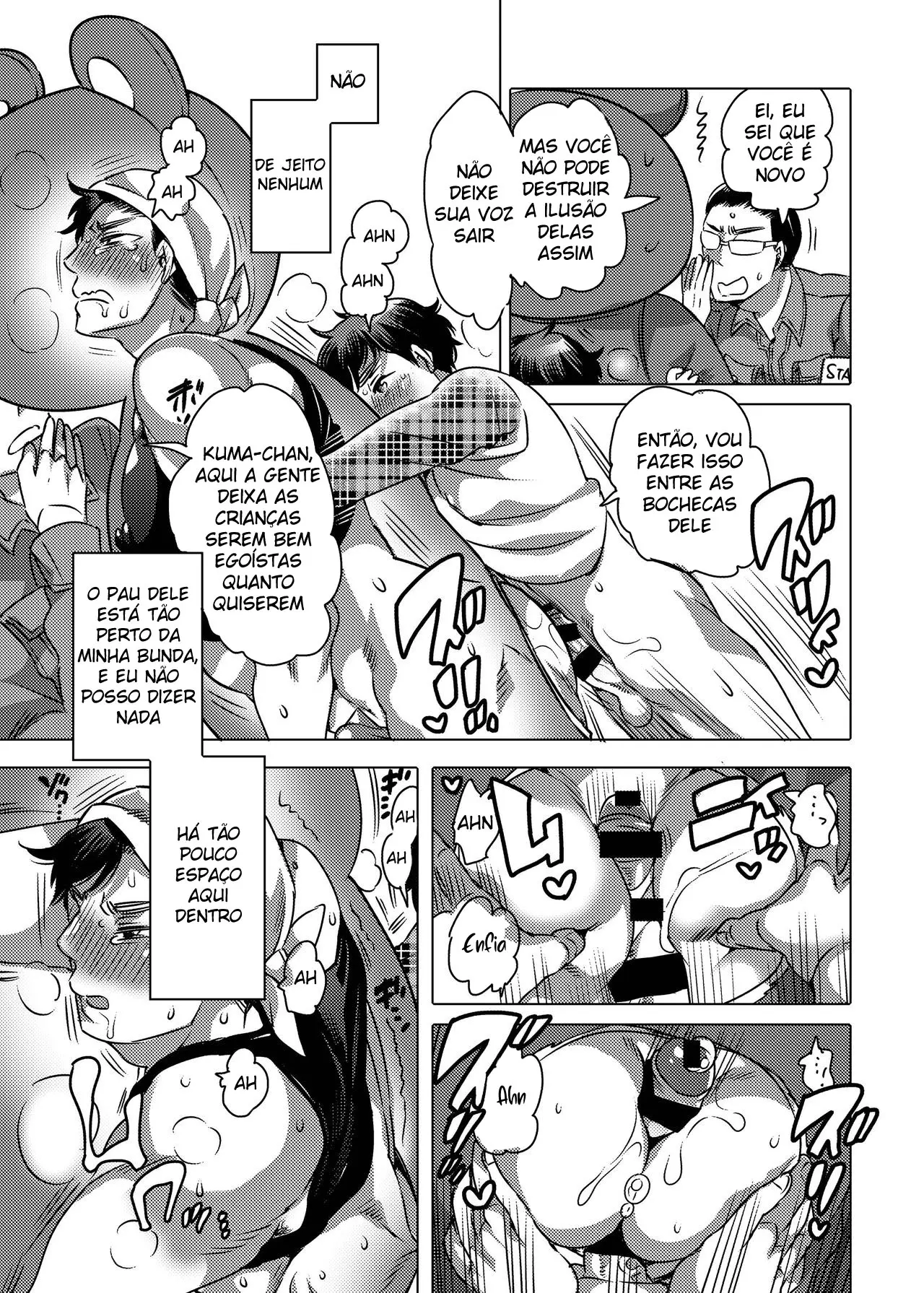 O Garoto do Meio Período Que Serve Como Buraco de Alívio Dentro da Fantasia Hentai – Página 12