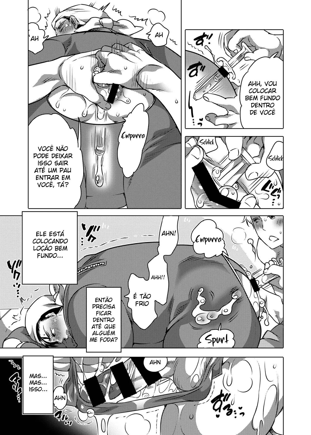 O Garoto do Meio Período Que Serve Como Buraco de Alívio Dentro da Fantasia Hentai – Página 18