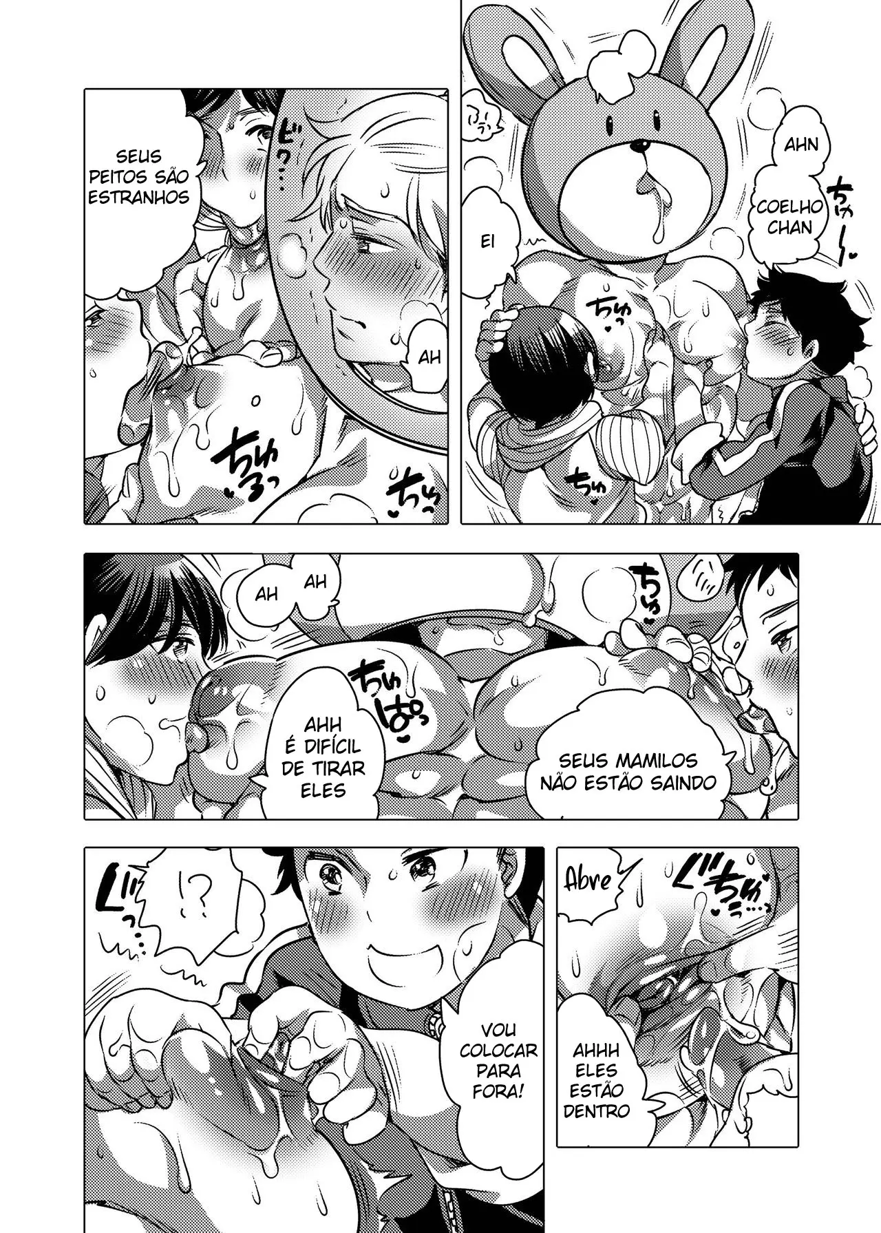 O Garoto do Meio Período Que Serve Como Buraco de Alívio Dentro da Fantasia Hentai – Página 43