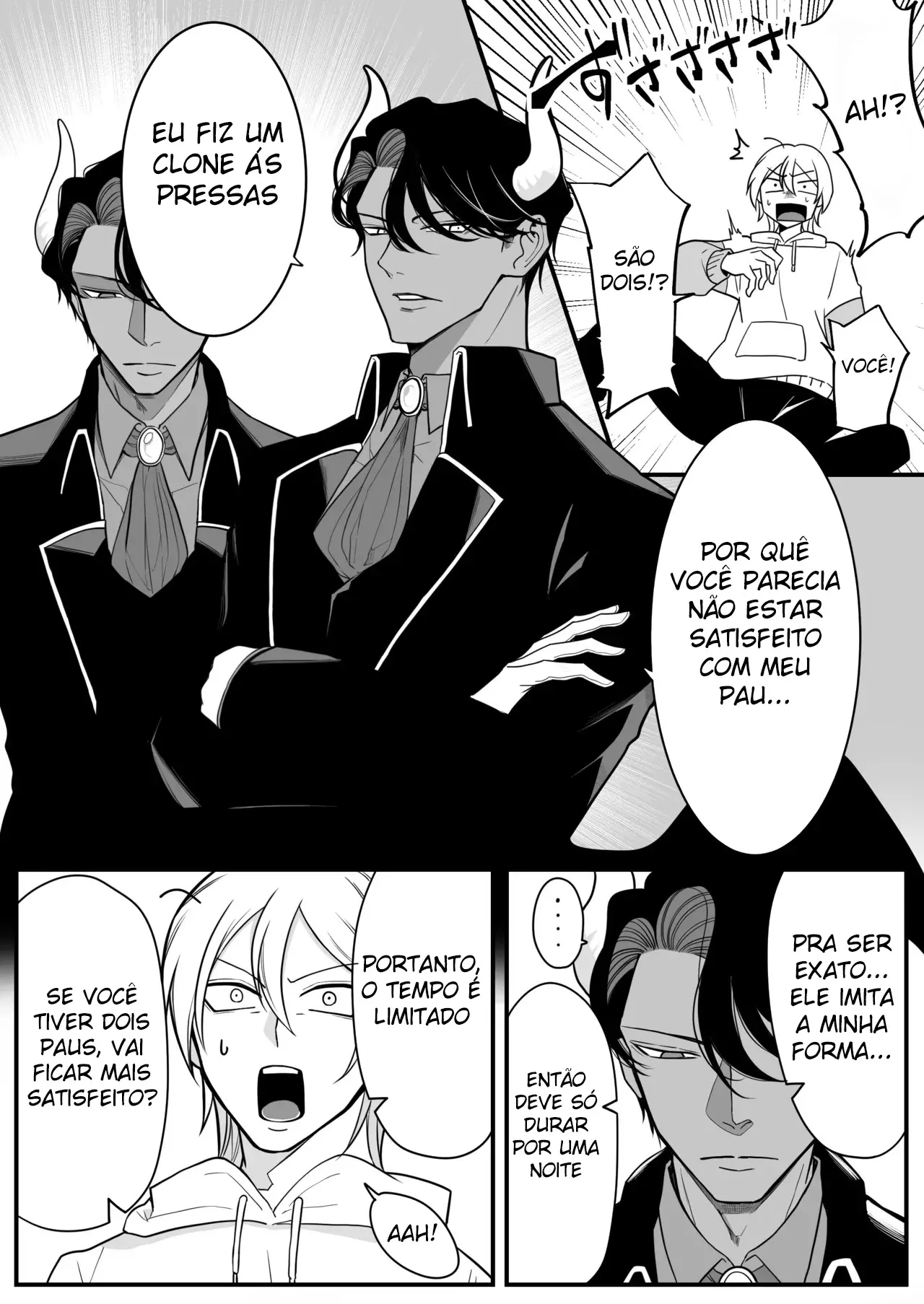 O Garoto Loiro Não Consegue Parar De Gemer por Causa de Dois Paus Hentai – Página 13 O Garoto Loiro Não Consegue Parar De Gemer por Causa de Dois Paus Hentai – Página 13