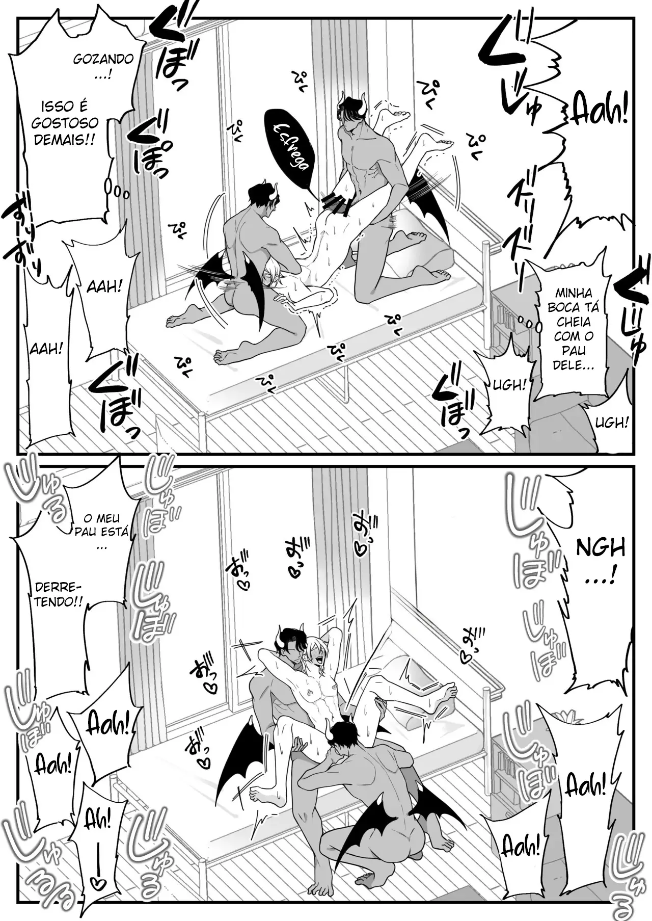 O Garoto Loiro Não Consegue Parar De Gemer por Causa de Dois Paus Hentai – Página 27 O Garoto Loiro Não Consegue Parar De Gemer por Causa de Dois Paus Hentai – Página 27