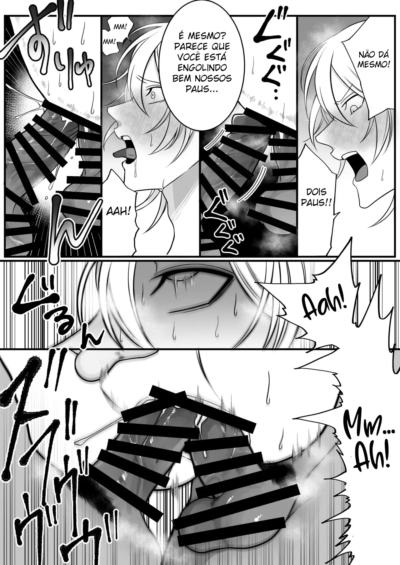 O Garoto Loiro Não Consegue Parar De Gemer por Causa de Dois Paus Hentai – Página 29 O Garoto Loiro Não Consegue Parar De Gemer por Causa de Dois Paus Hentai – Página 29