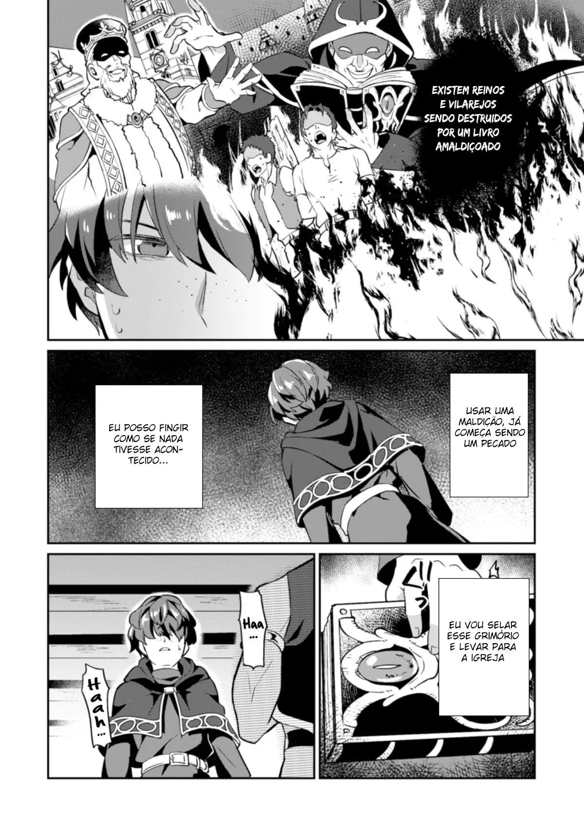 O Grimónio Amaldiçoado: O Gatuno Está Completamente Submisso Perante a Hipnose do Encantador Hentai – Página 8 O Grimónio Amaldiçoado: O Gatuno Está Completamente Submisso Perante a Hipnose do Encantador Hentai – Página 8