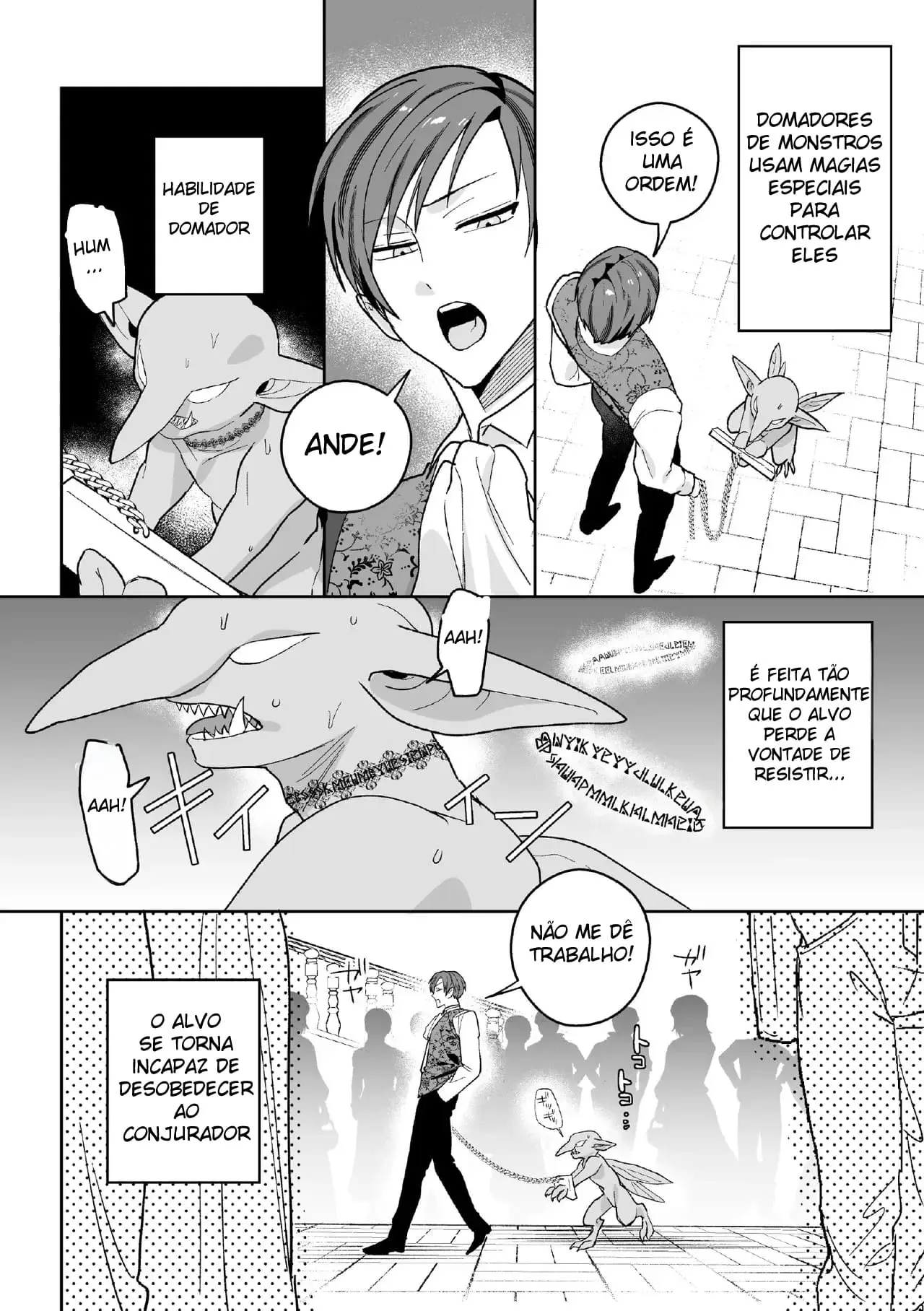 O Herdeiro do Depósito De Porra Dos Monstros ~ O Domador de Monstros Subjugado por Um Ogro – Parte 1 Hentai – Página 4 O Herdeiro do Depósito De Porra Dos Monstros ~ O Domador de Monstros Subjugado por Um Ogro – Parte 1 Hentai – Página 4
