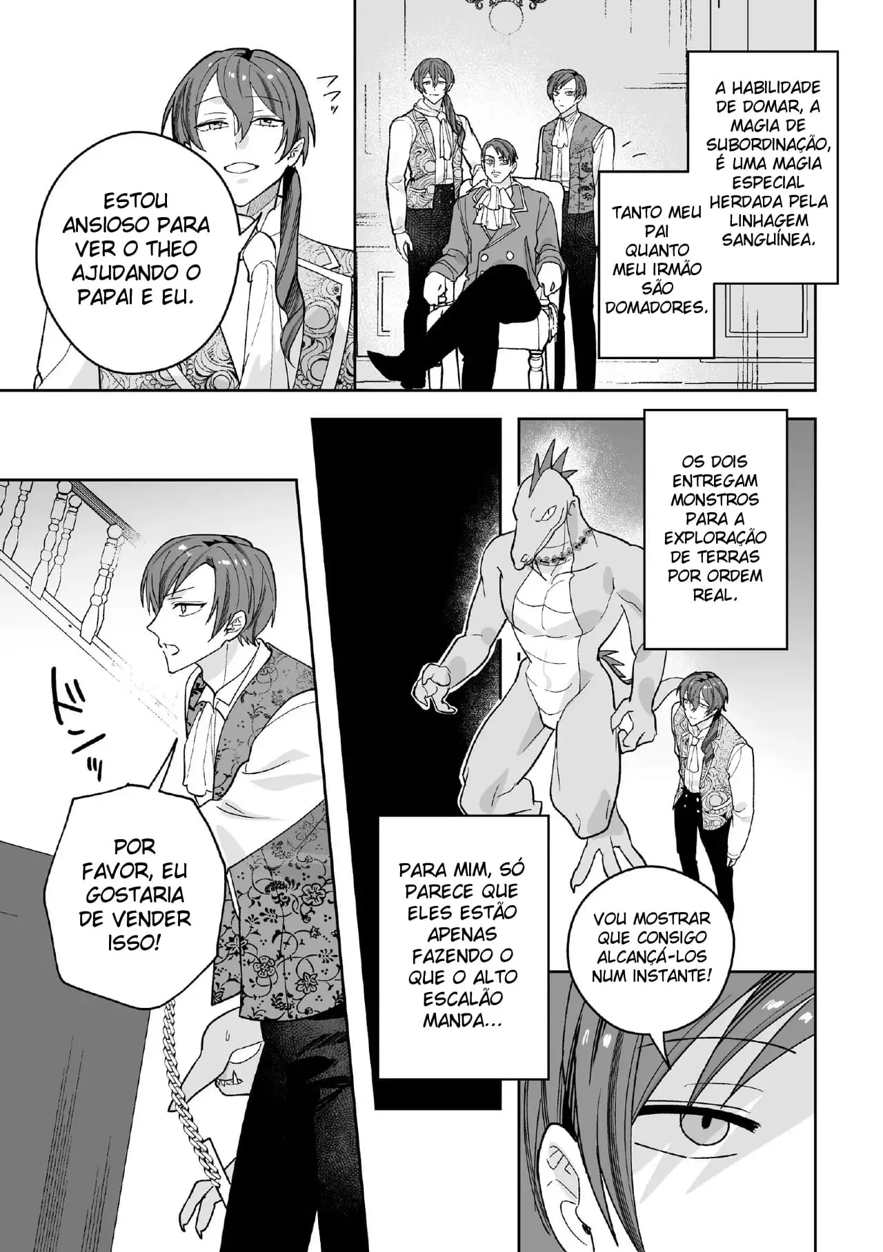 O Herdeiro do Depósito De Porra Dos Monstros ~ O Domador de Monstros Subjugado por Um Ogro – Parte 1 Hentai – Página 5 O Herdeiro do Depósito De Porra Dos Monstros ~ O Domador de Monstros Subjugado por Um Ogro – Parte 1 Hentai – Página 5