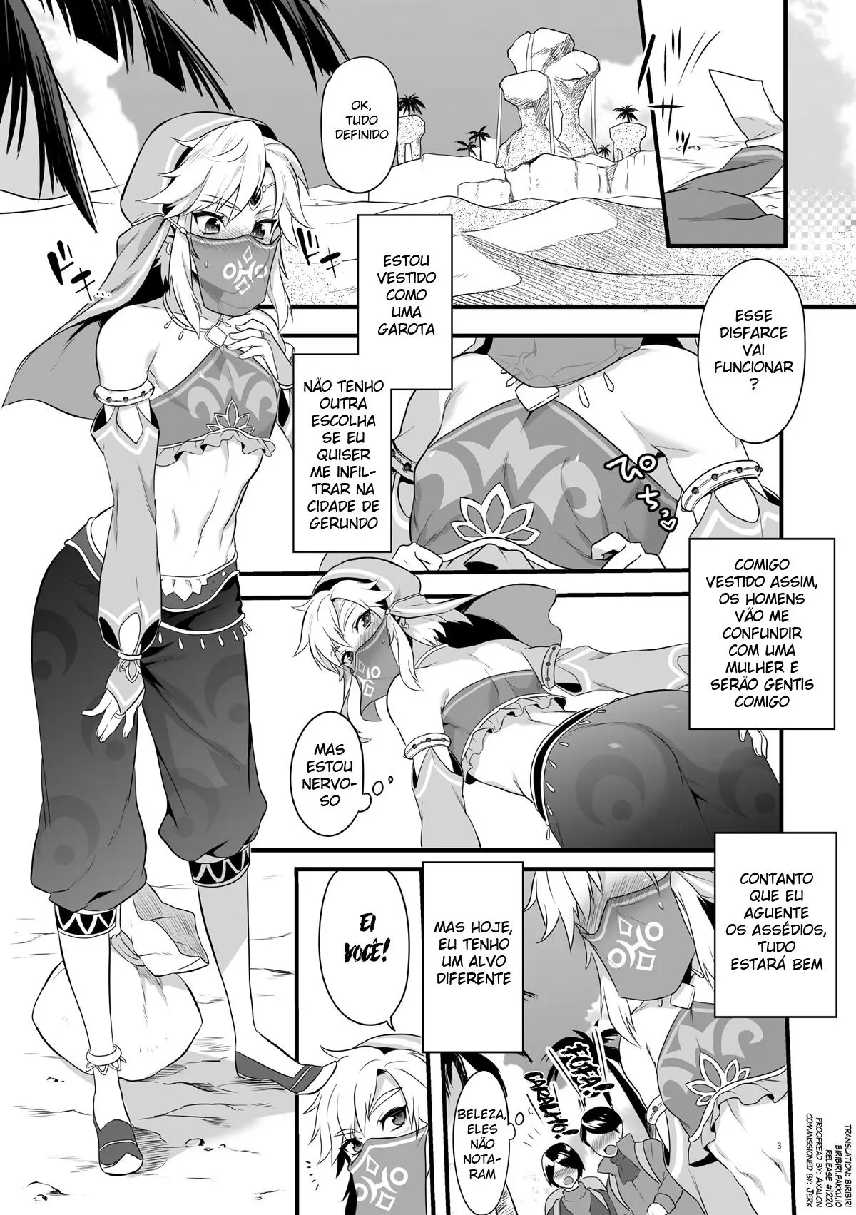 O Herói Está Se Transformando Numa Garota Hentai – Página 4 O Herói Está Se Transformando Numa Garota Hentai – Página 4