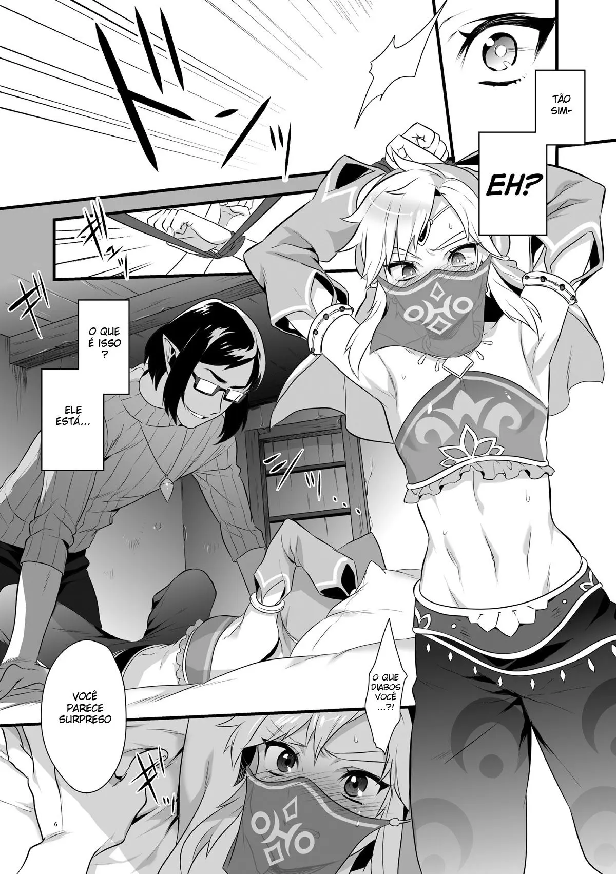 O Herói Está Se Transformando Numa Garota Hentai – Página 7 O Herói Está Se Transformando Numa Garota Hentai – Página 7