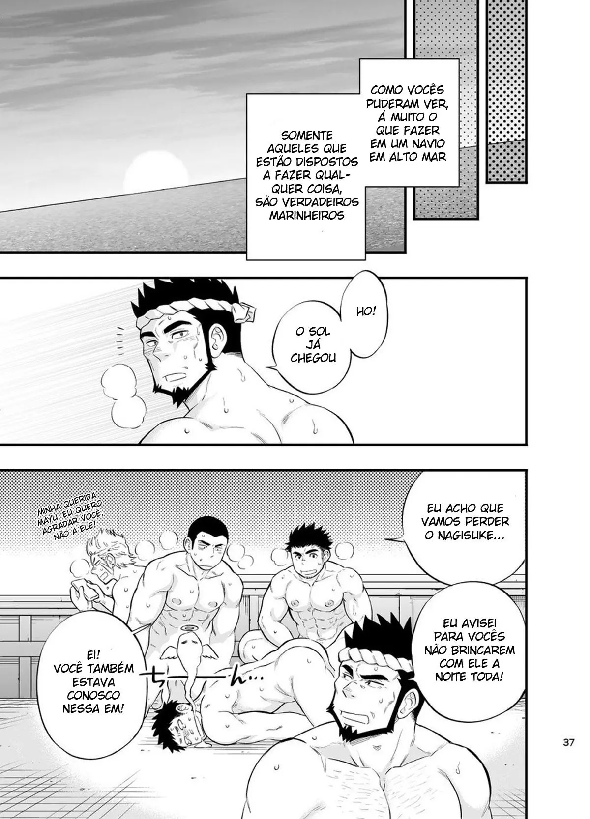O Homem do Mar Hentai – Página 38