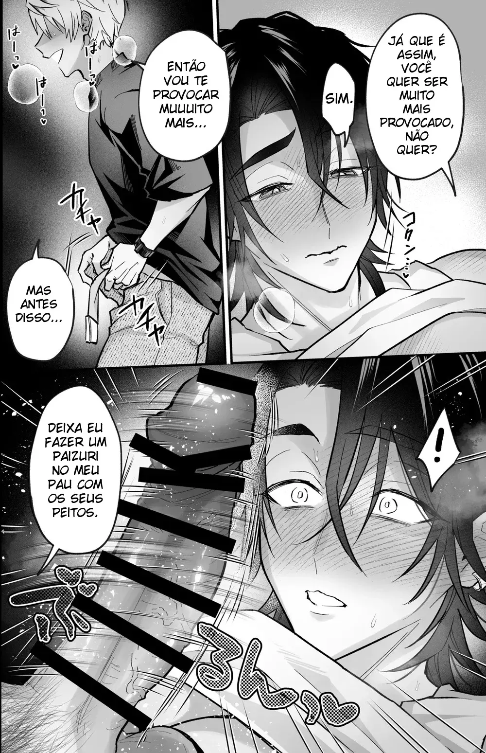 O Incidente Em Que Um Cara Peitudo é Feminizado Hentai – Página 26