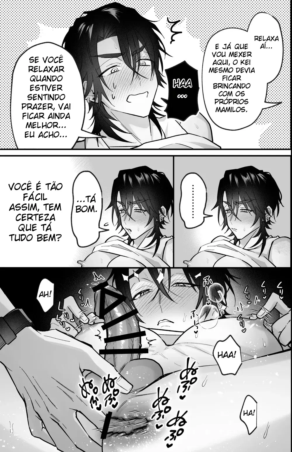 O Incidente Em Que Um Cara Peitudo é Feminizado Hentai – Página 35