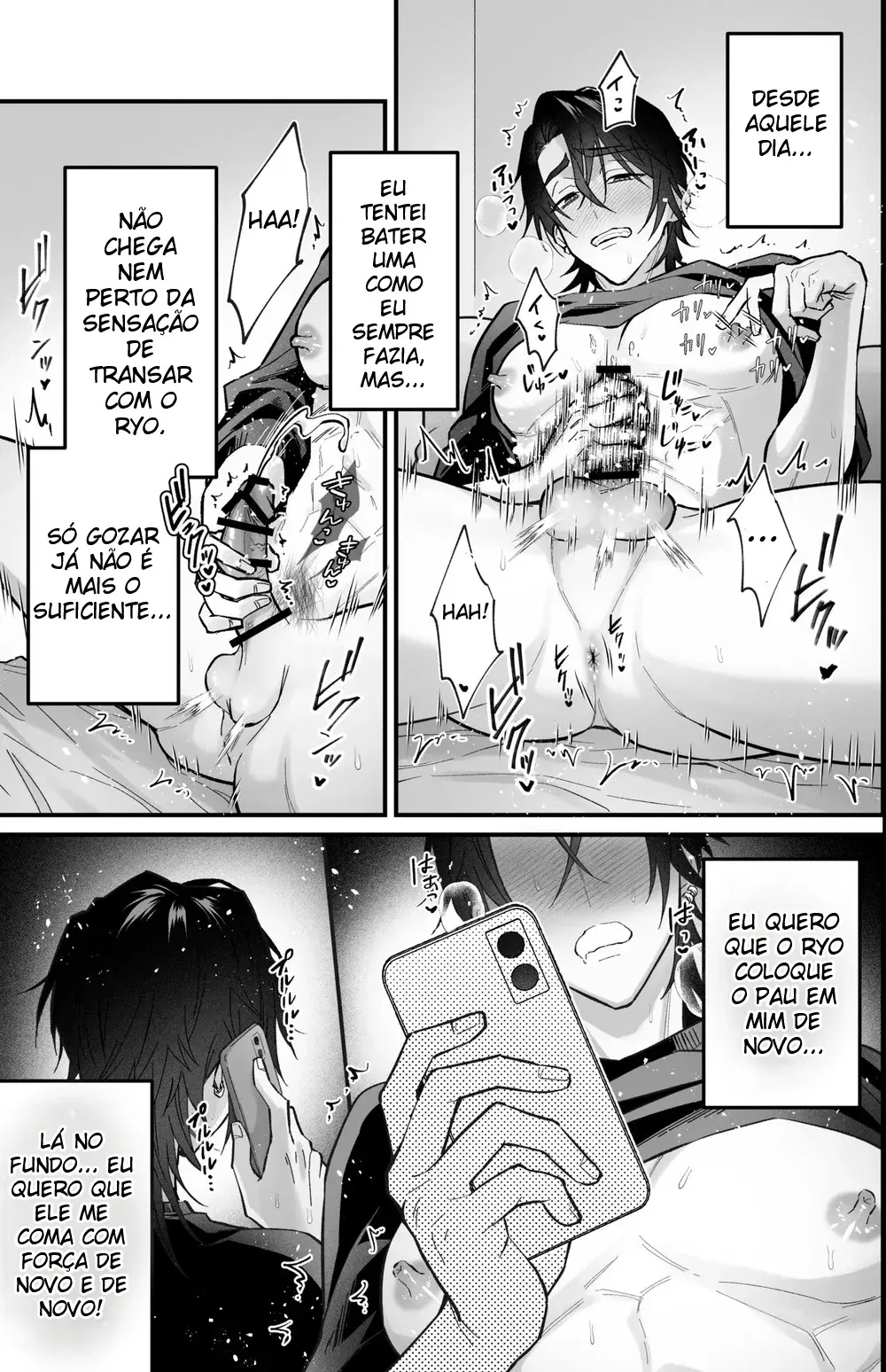 O Incidente Em Que Um Cara Peitudo é Feminizado Hentai – Página 81