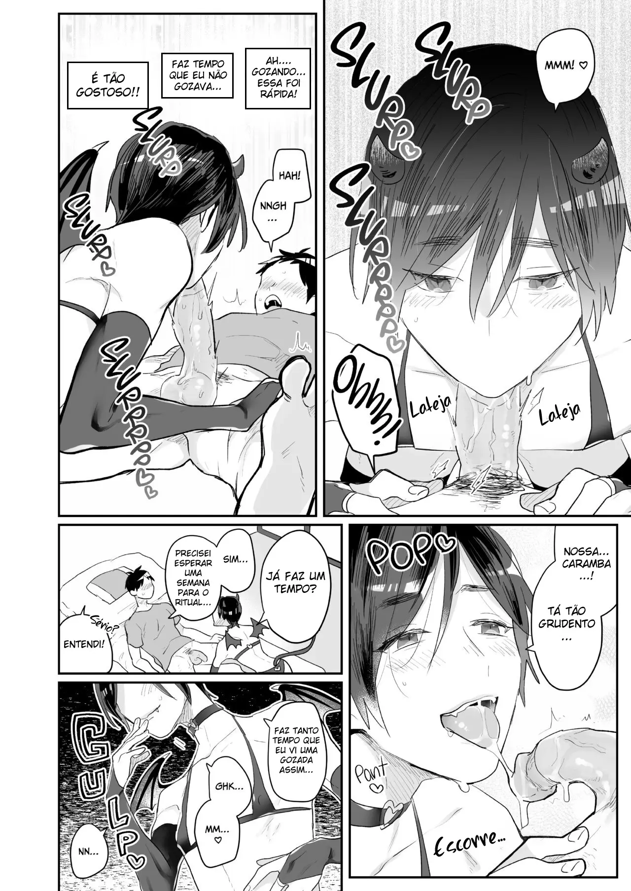 O Incubus Gourmet: Invocação que Deu Errado Hentai – Página 13