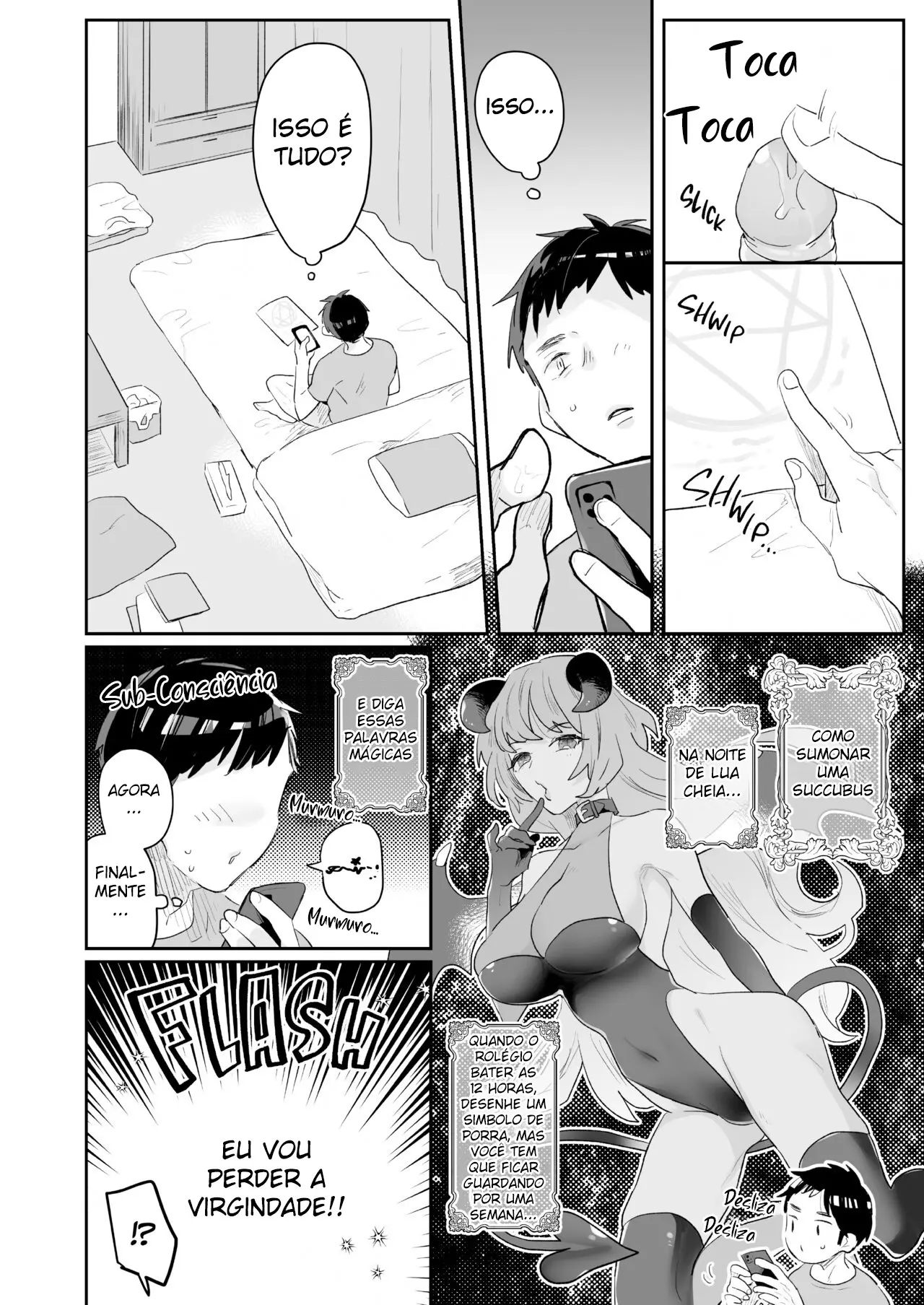 O Incubus Gourmet: Invocação que Deu Errado Hentai – Página 3