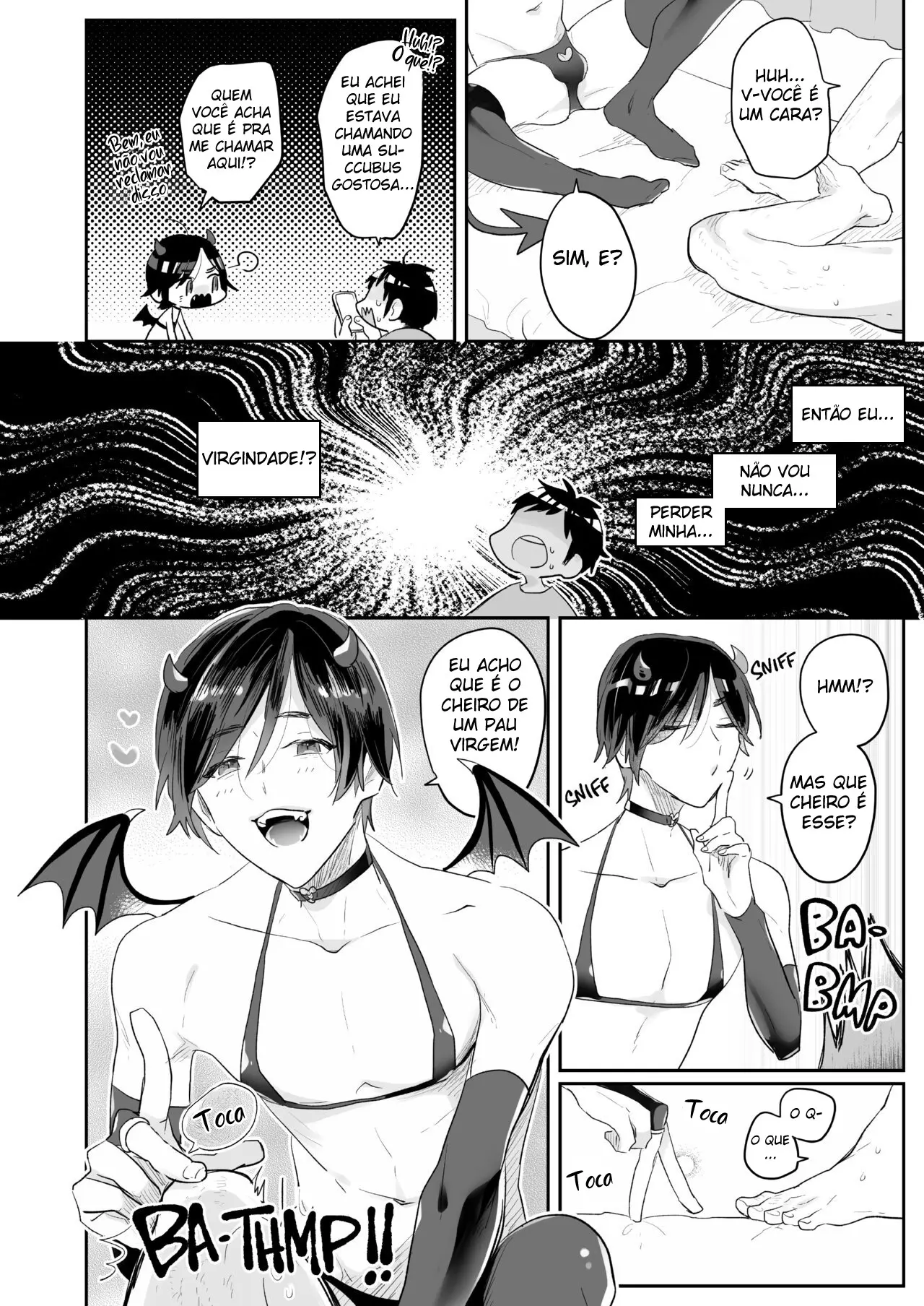 O Incubus Gourmet: Invocação que Deu Errado Hentai – Página 5