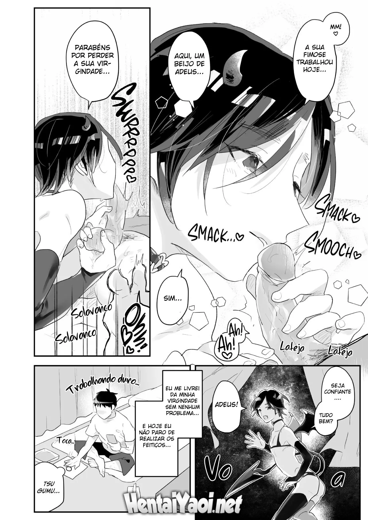 O Incubus Gourmet: Invocação que Deu Errado Hentai – Página 53