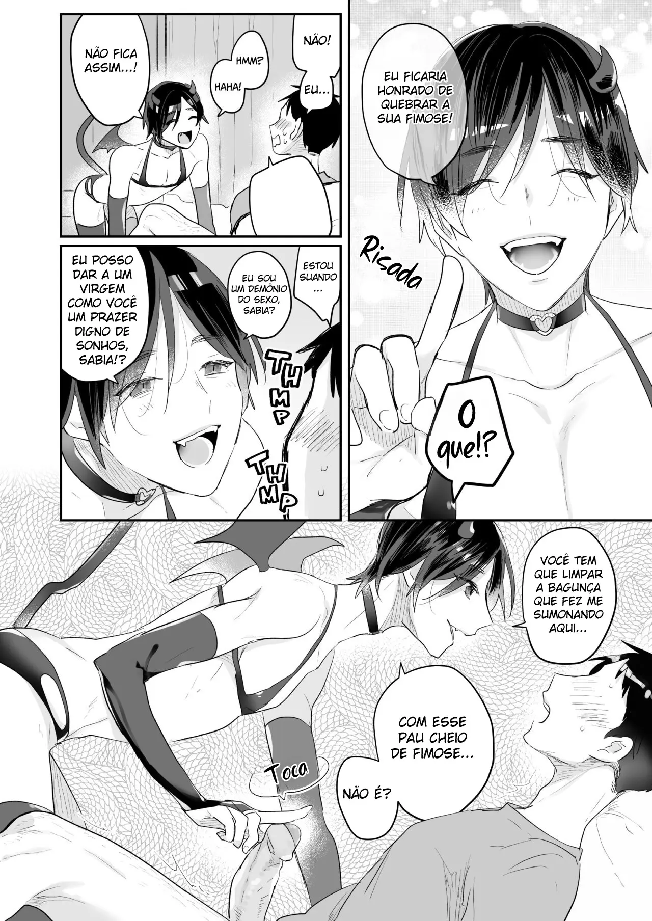 O Incubus Gourmet: Invocação que Deu Errado Hentai – Página 7