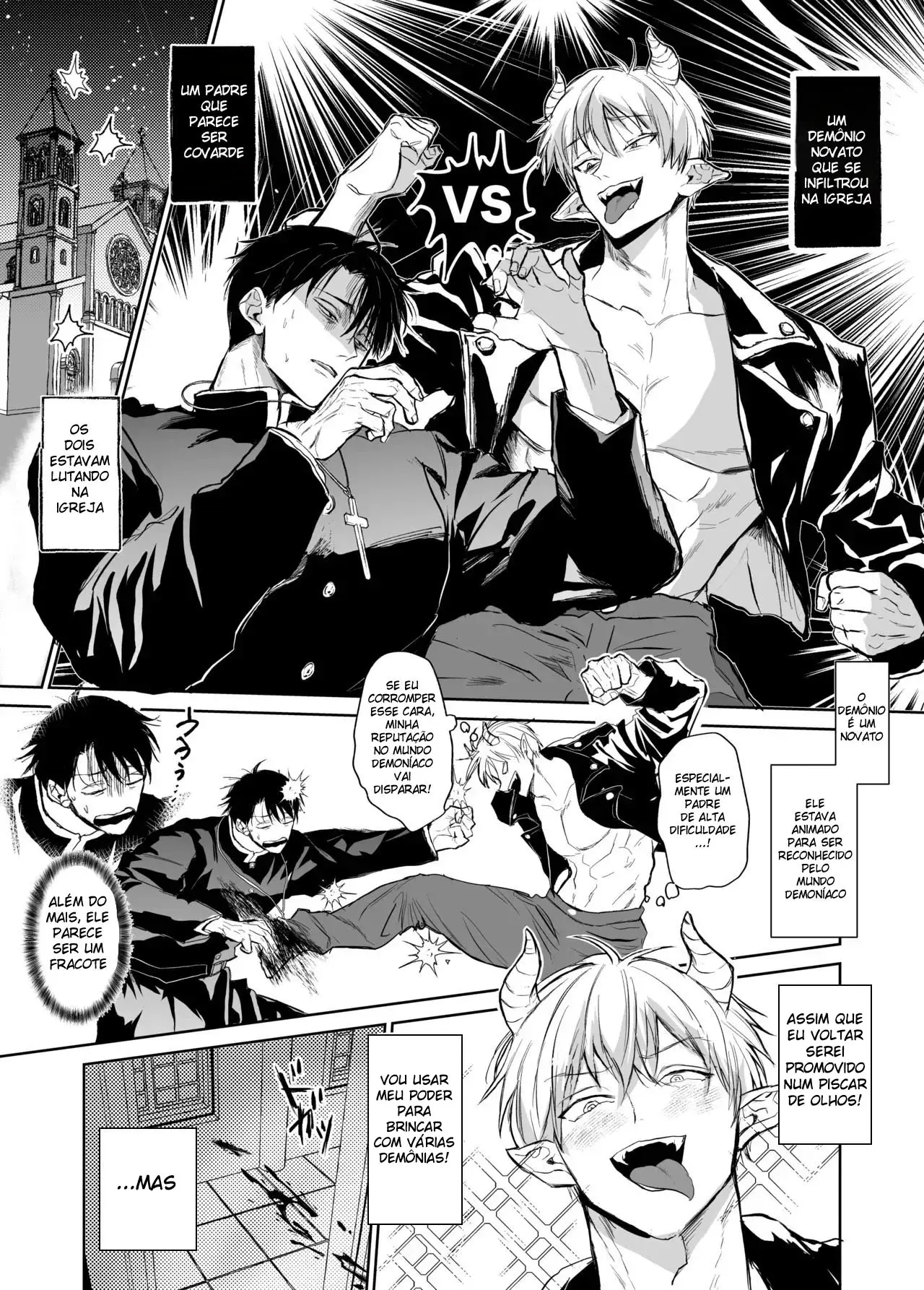 O Jogo do Padre Enraivecido ~ Transformando Um Demônio Fracassado Em Íncubo Hentai – Página 3 O Jogo do Padre Enraivecido ~ Transformando Um Demônio Fracassado Em Íncubo Hentai – Página 3