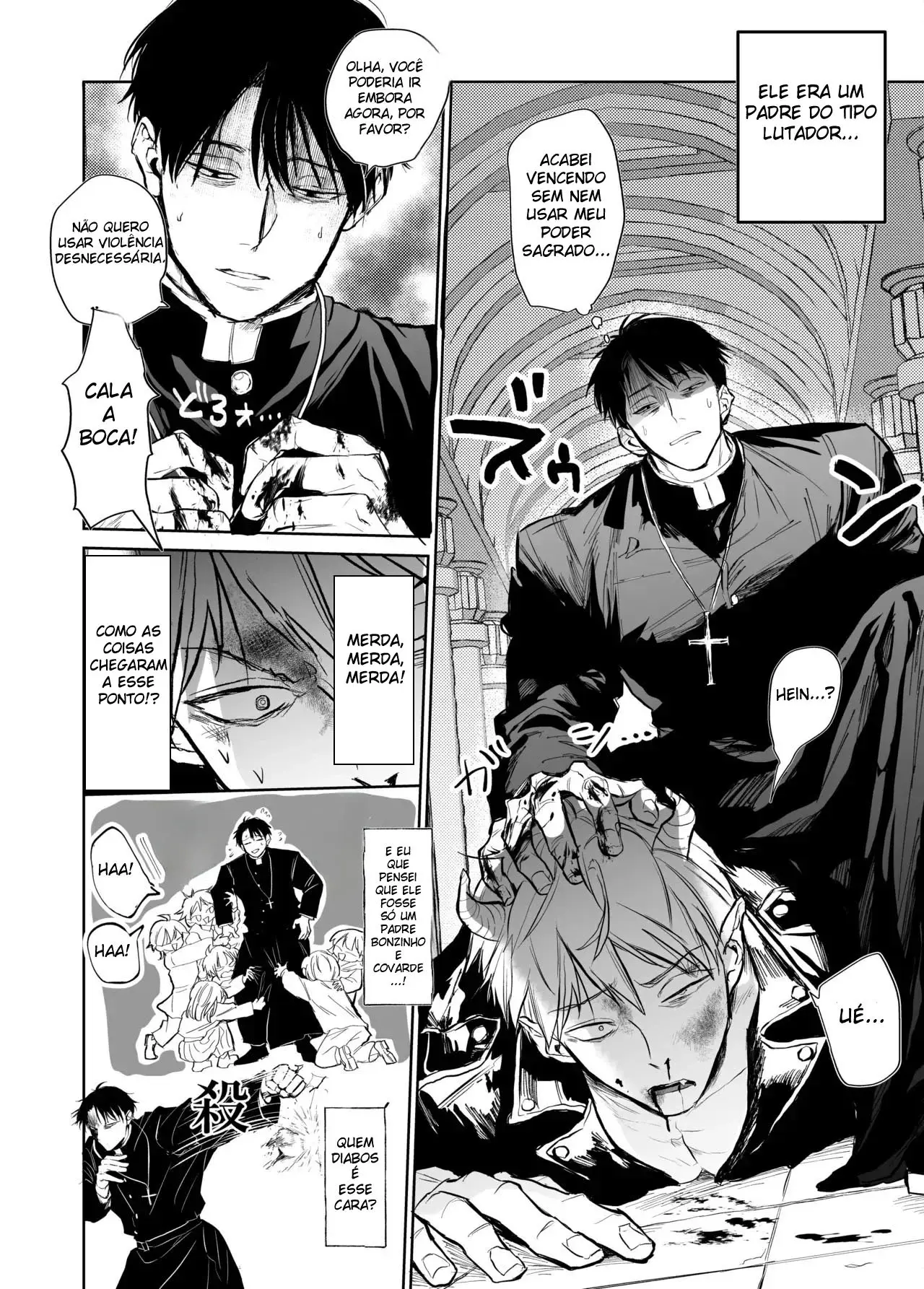 O Jogo do Padre Enraivecido ~ Transformando Um Demônio Fracassado Em Íncubo Hentai – Página 4 O Jogo do Padre Enraivecido ~ Transformando Um Demônio Fracassado Em Íncubo Hentai – Página 4