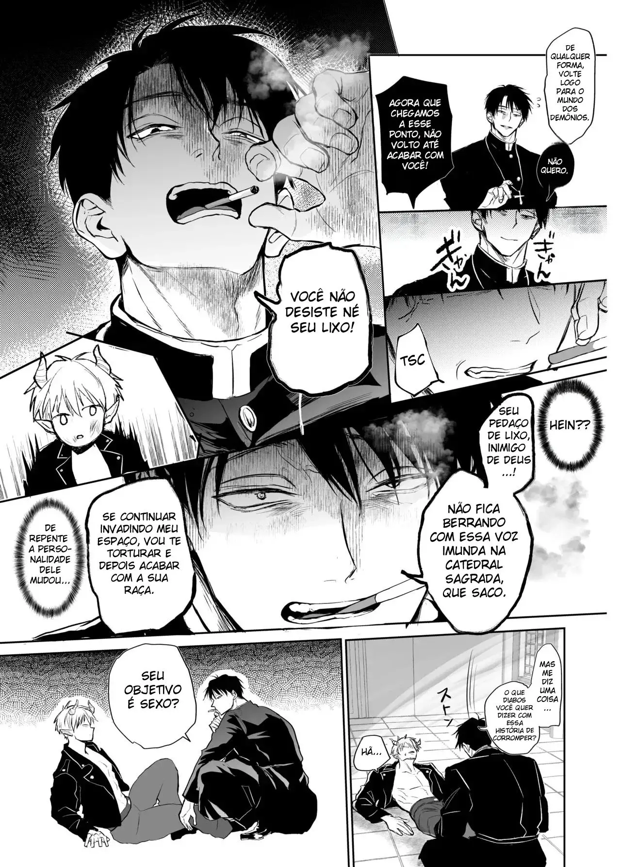 O Jogo do Padre Enraivecido ~ Transformando Um Demônio Fracassado Em Íncubo Hentai – Página 5 O Jogo do Padre Enraivecido ~ Transformando Um Demônio Fracassado Em Íncubo Hentai – Página 5