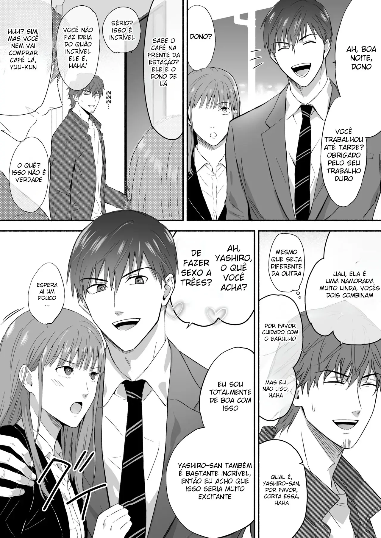 O Jovem Assalariado Promíscuo Não Conseguia Se Dar Bem Com Seu Vizinho. Hentai – Página 3