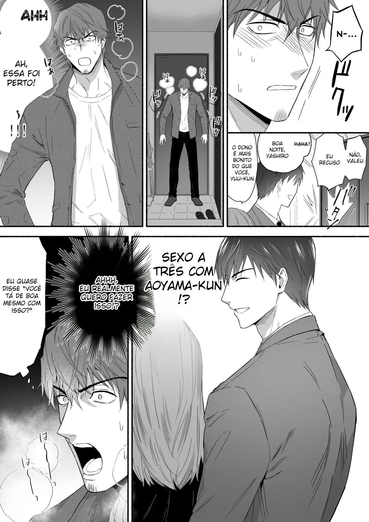 O Jovem Assalariado Promíscuo Não Conseguia Se Dar Bem Com Seu Vizinho. Hentai – Página 4