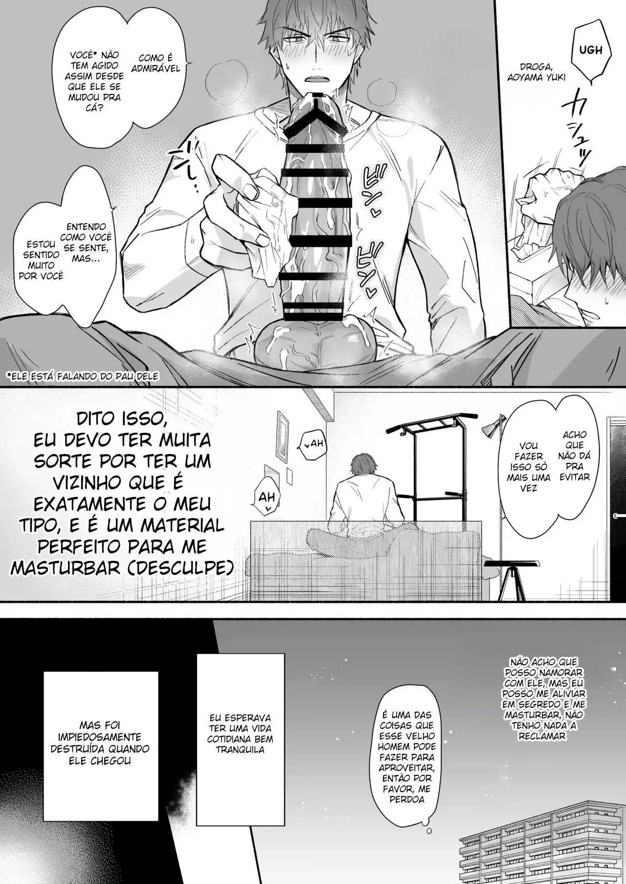 O Jovem Assalariado Promíscuo Não Conseguia Se Dar Bem Com Seu Vizinho. Hentai – Página 7