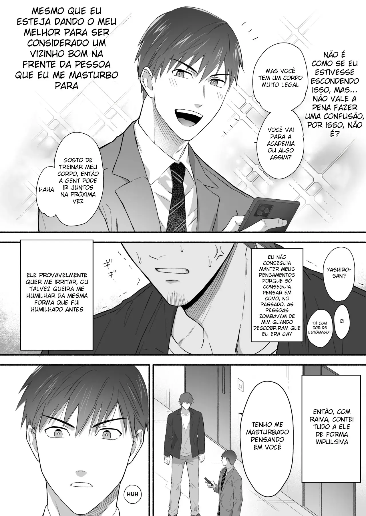 O Jovem Assalariado Promíscuo Não Conseguia Se Dar Bem Com Seu Vizinho. Hentai – Página 9