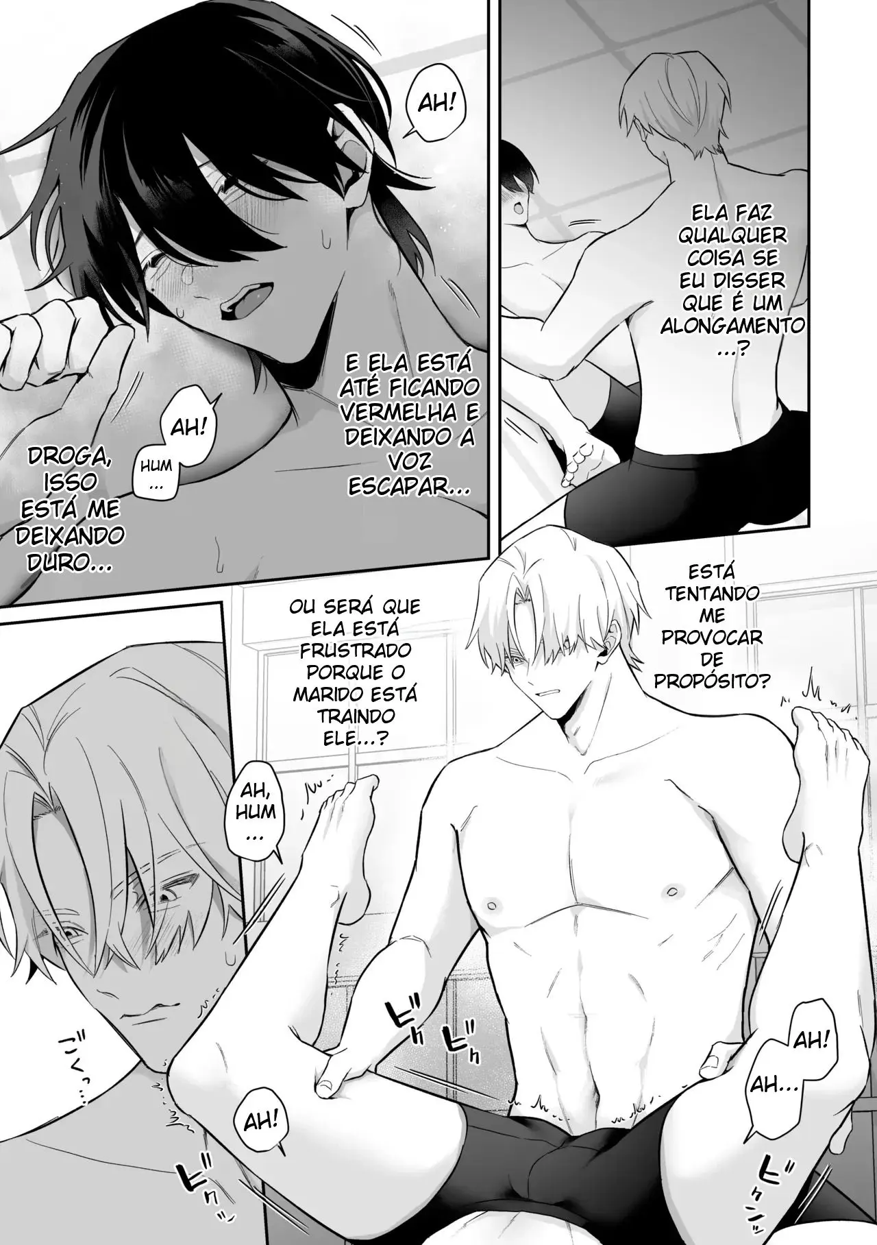 O Marido Musculoso Traiu na Aula de Natação. Hentai – Página 15