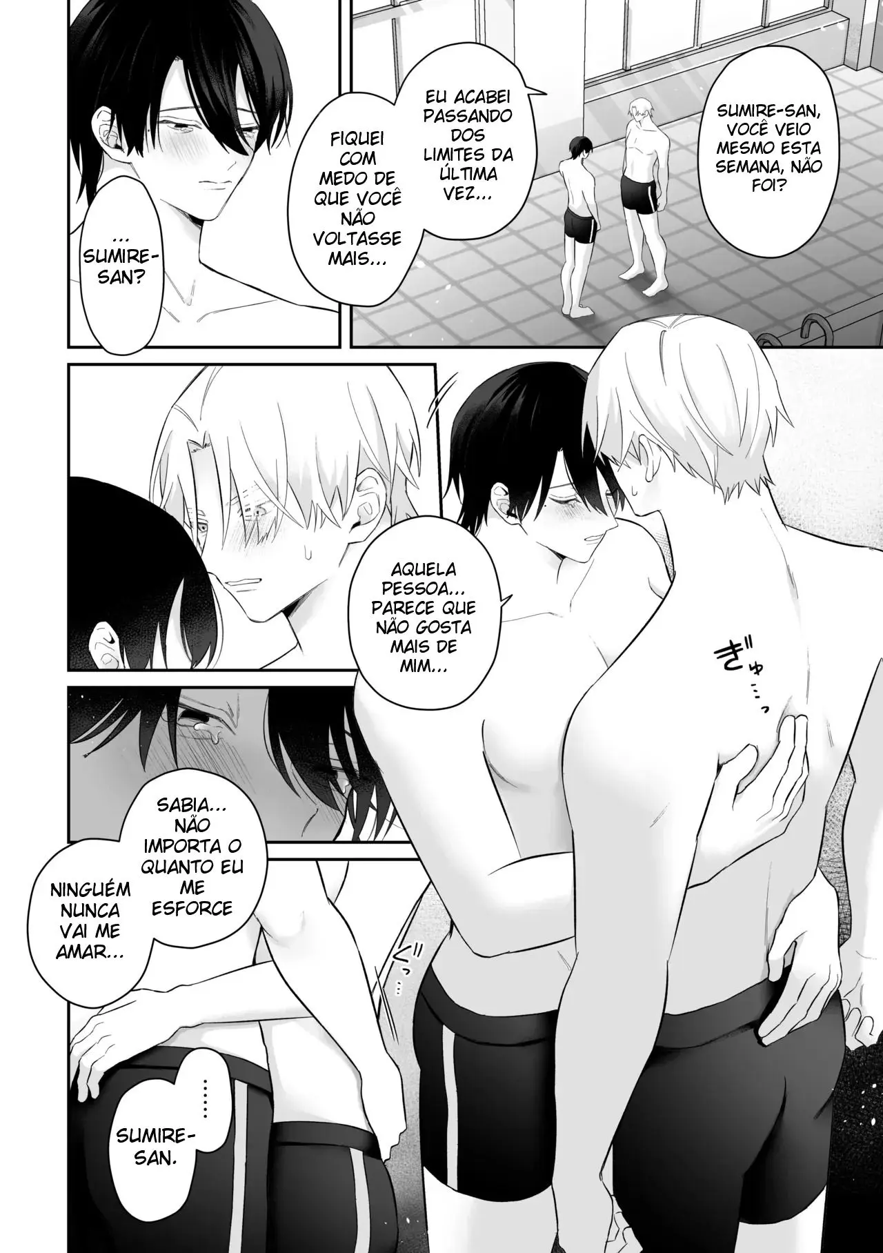 O Marido Musculoso Traiu na Aula de Natação. Hentai – Página 28