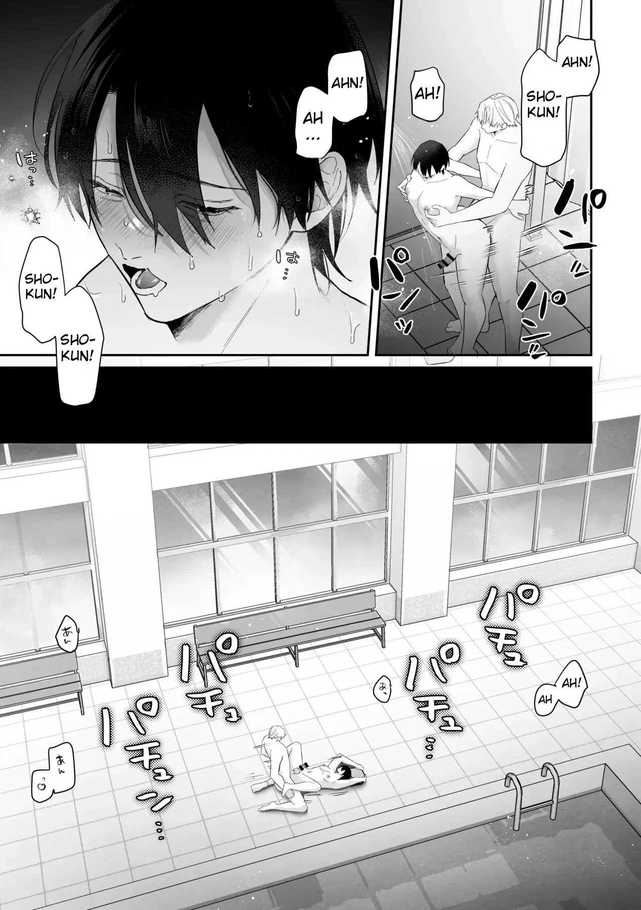 O Marido Musculoso Traiu na Aula de Natação. Hentai – Página 37