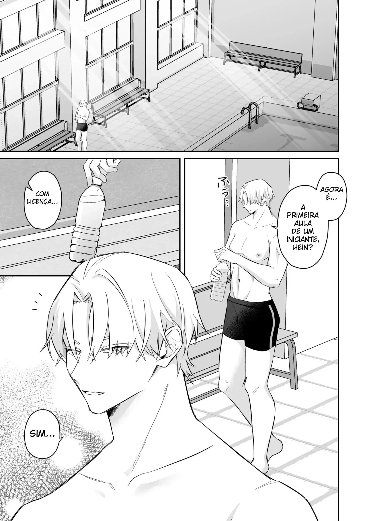 O Marido Musculoso Traiu na Aula de Natação. Hentai – Página 5