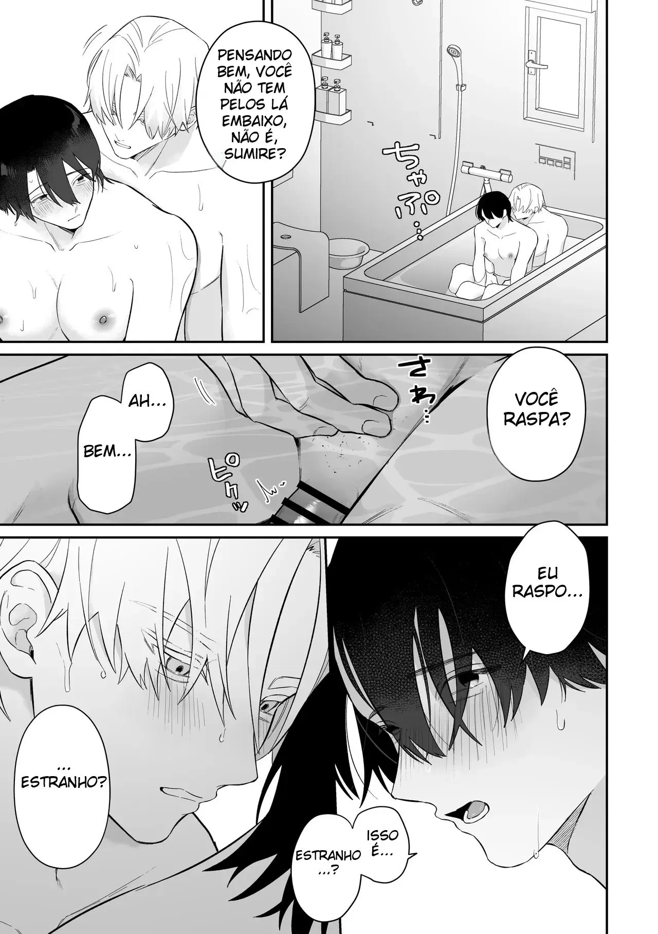 O Marido Musculoso Traiu na Aula de Natação. Hentai – Página 53