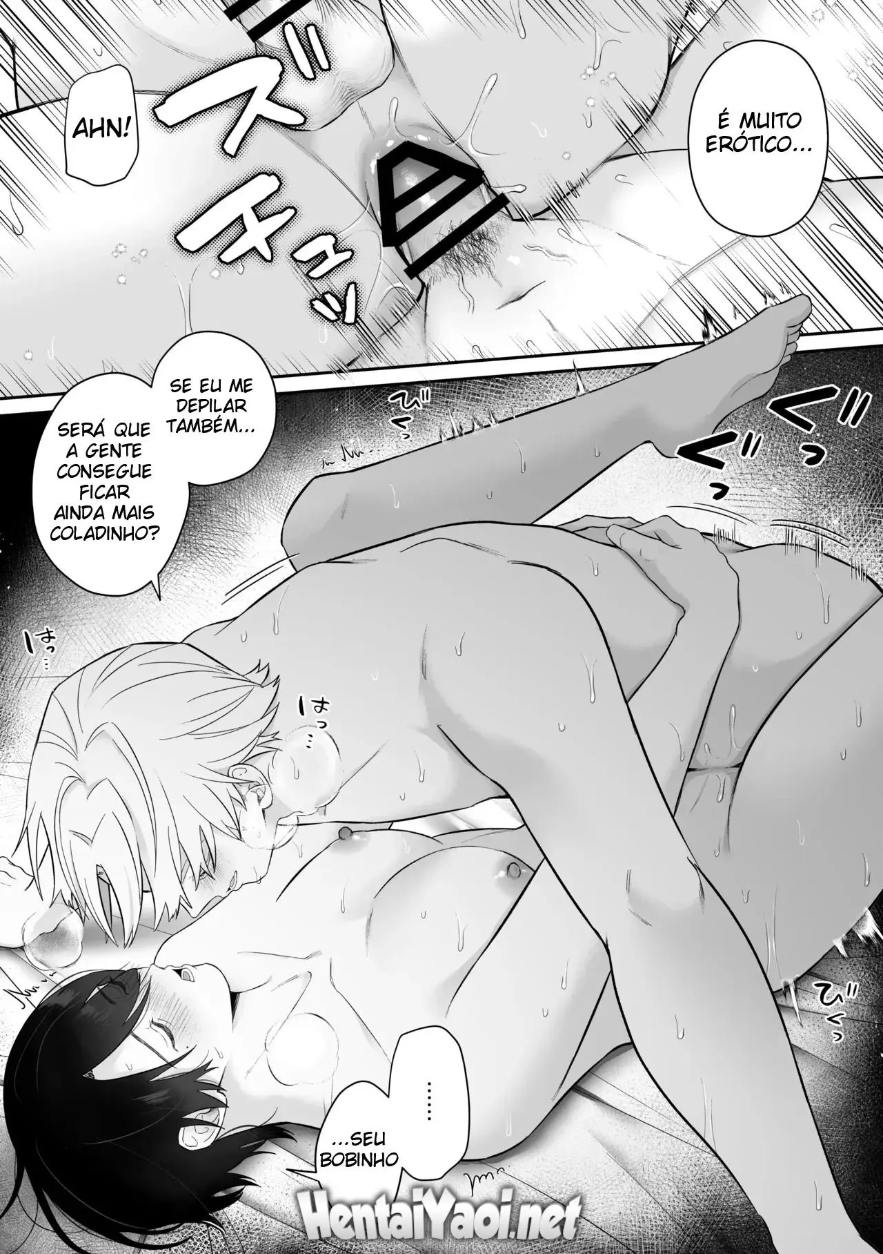 O Marido Musculoso Traiu na Aula de Natação. Hentai – Página 54