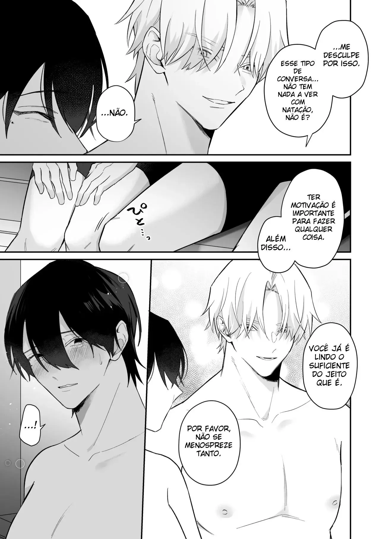 O Marido Musculoso Traiu na Aula de Natação. Hentai – Página 9